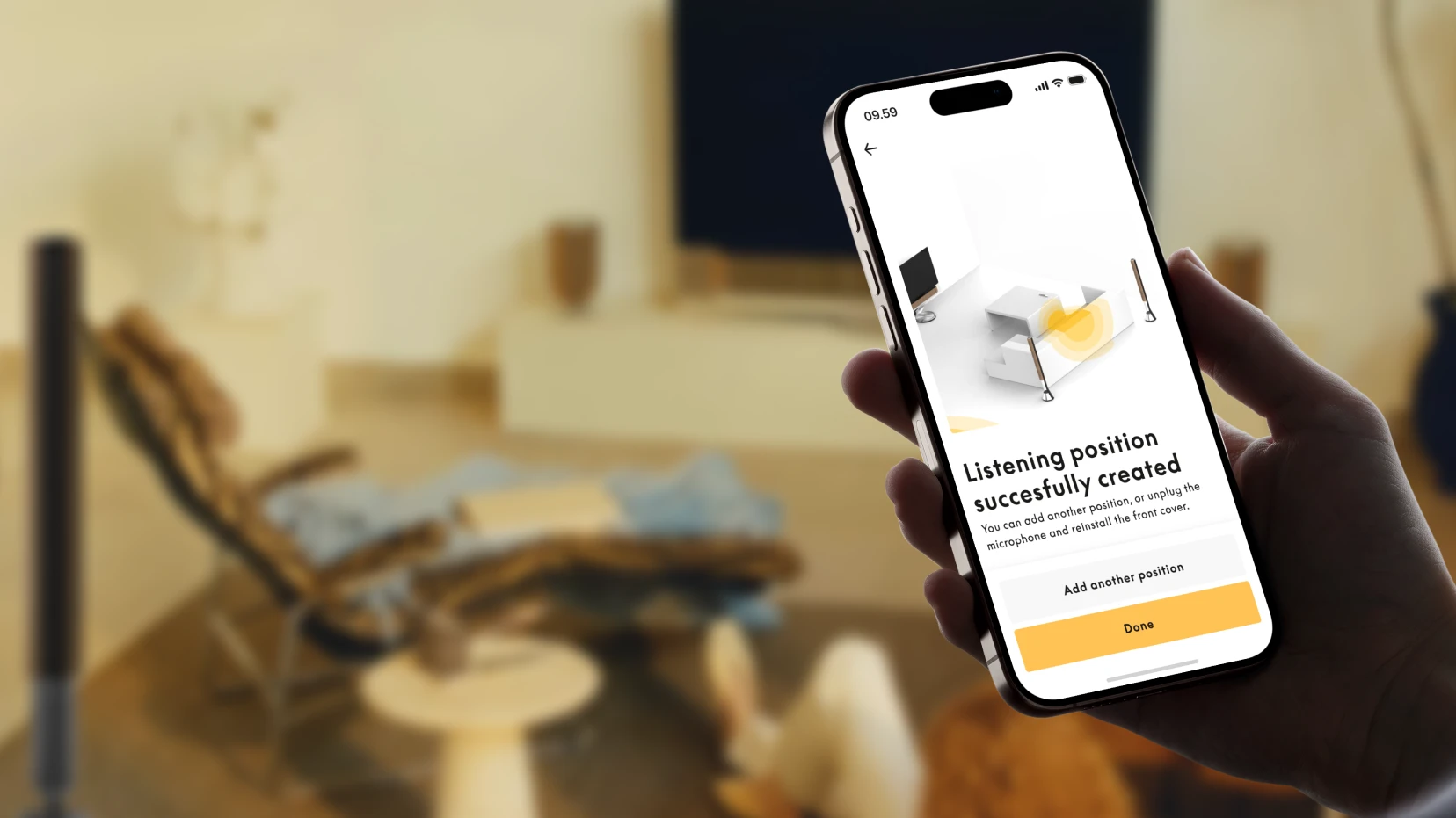 Product app in use 