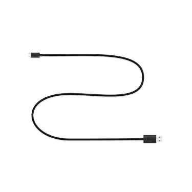 黑色 Beoplay 頭戴式耳機用 USB 纜線 1
