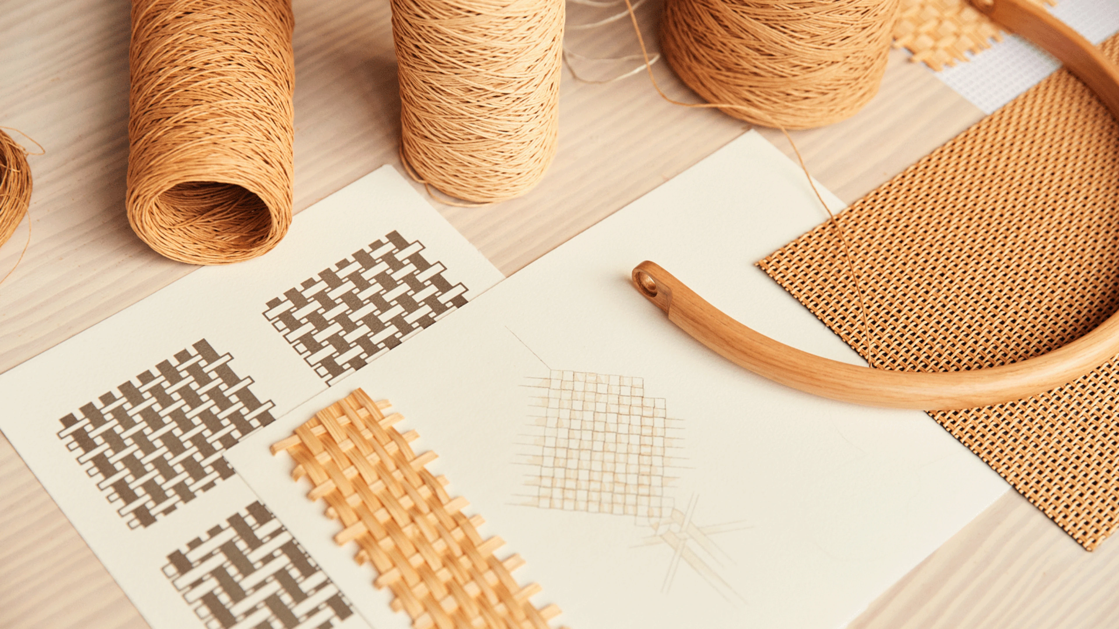 Swatches and materials of Beosound A5