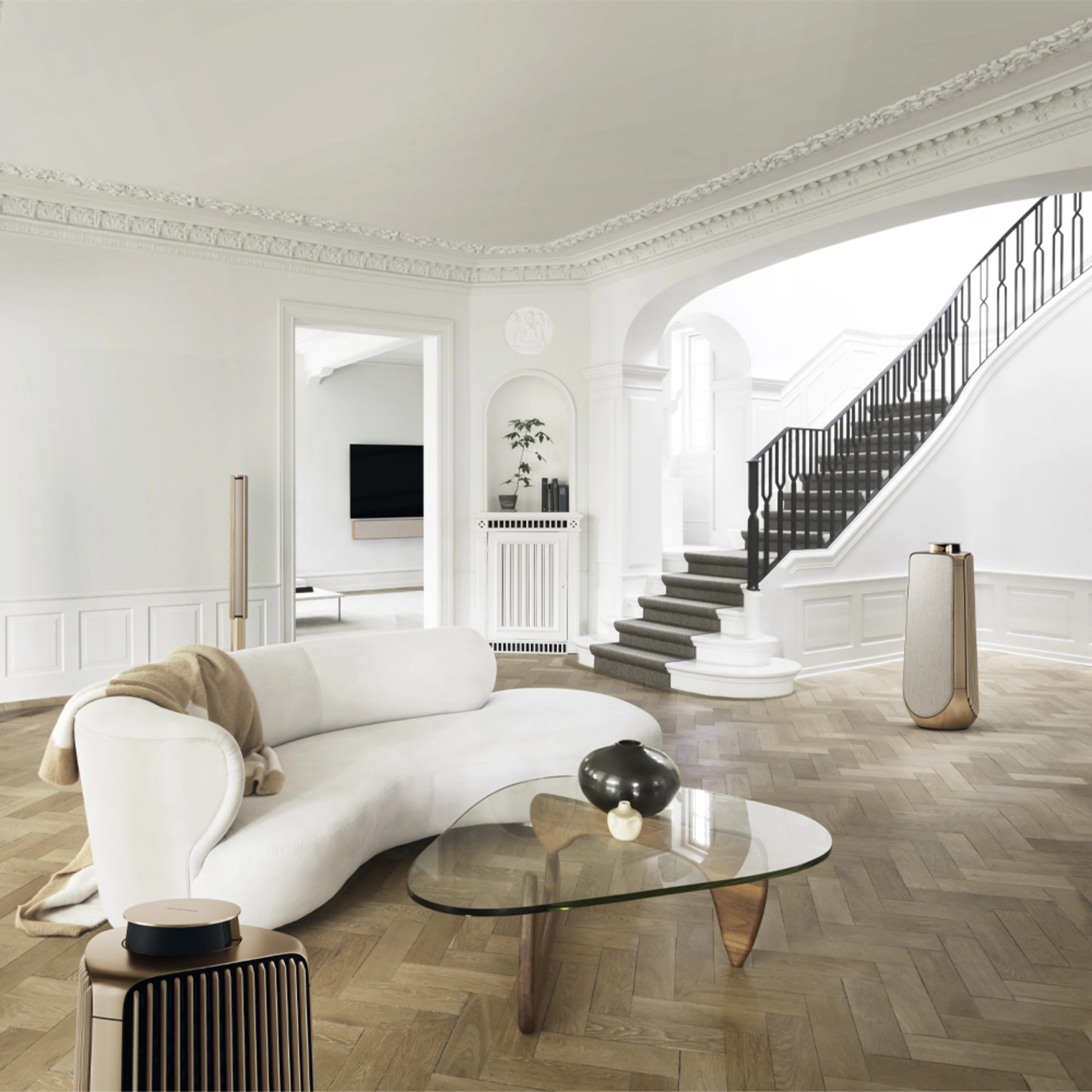 Image of different Beolabs in a room