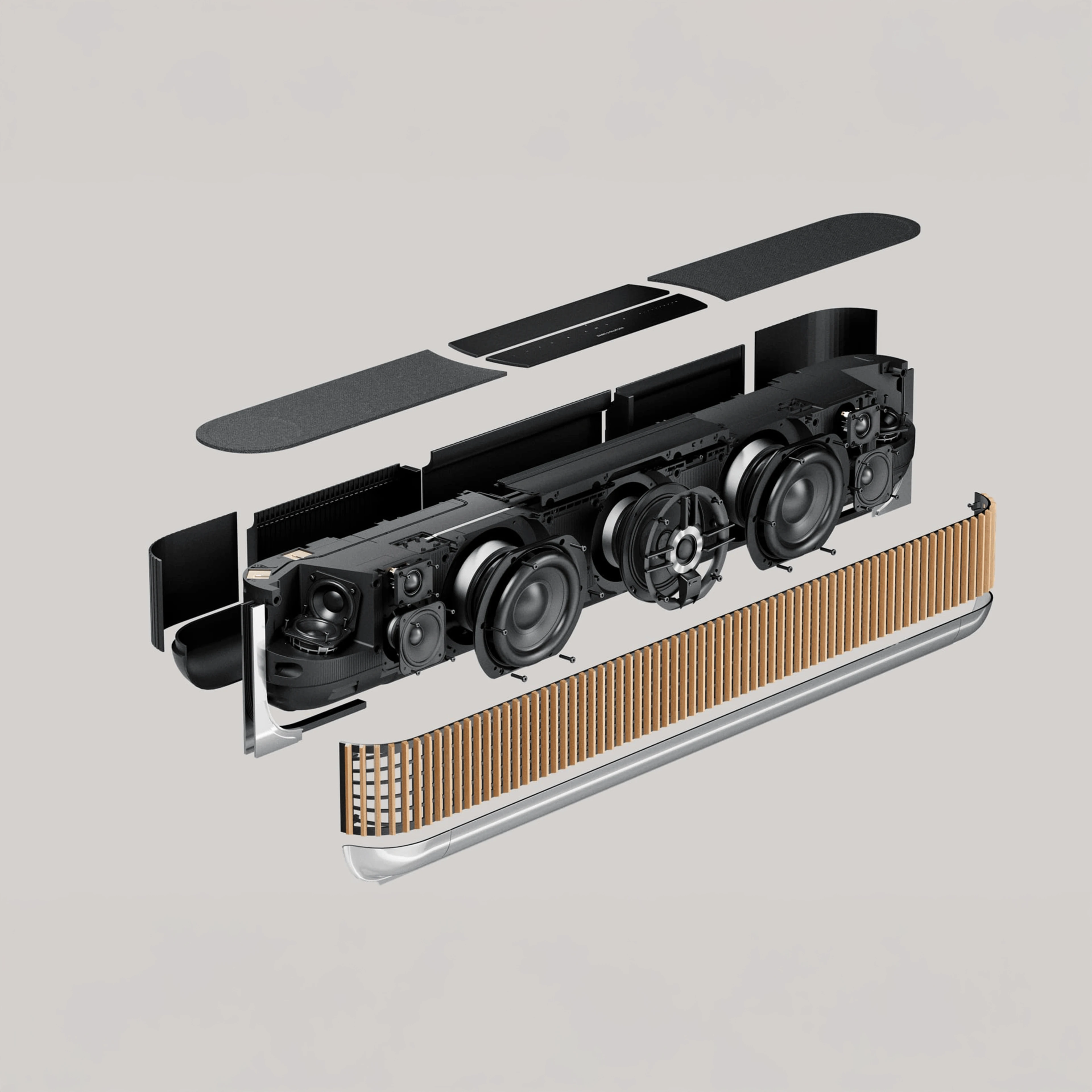 Beosound Theatre taken apart