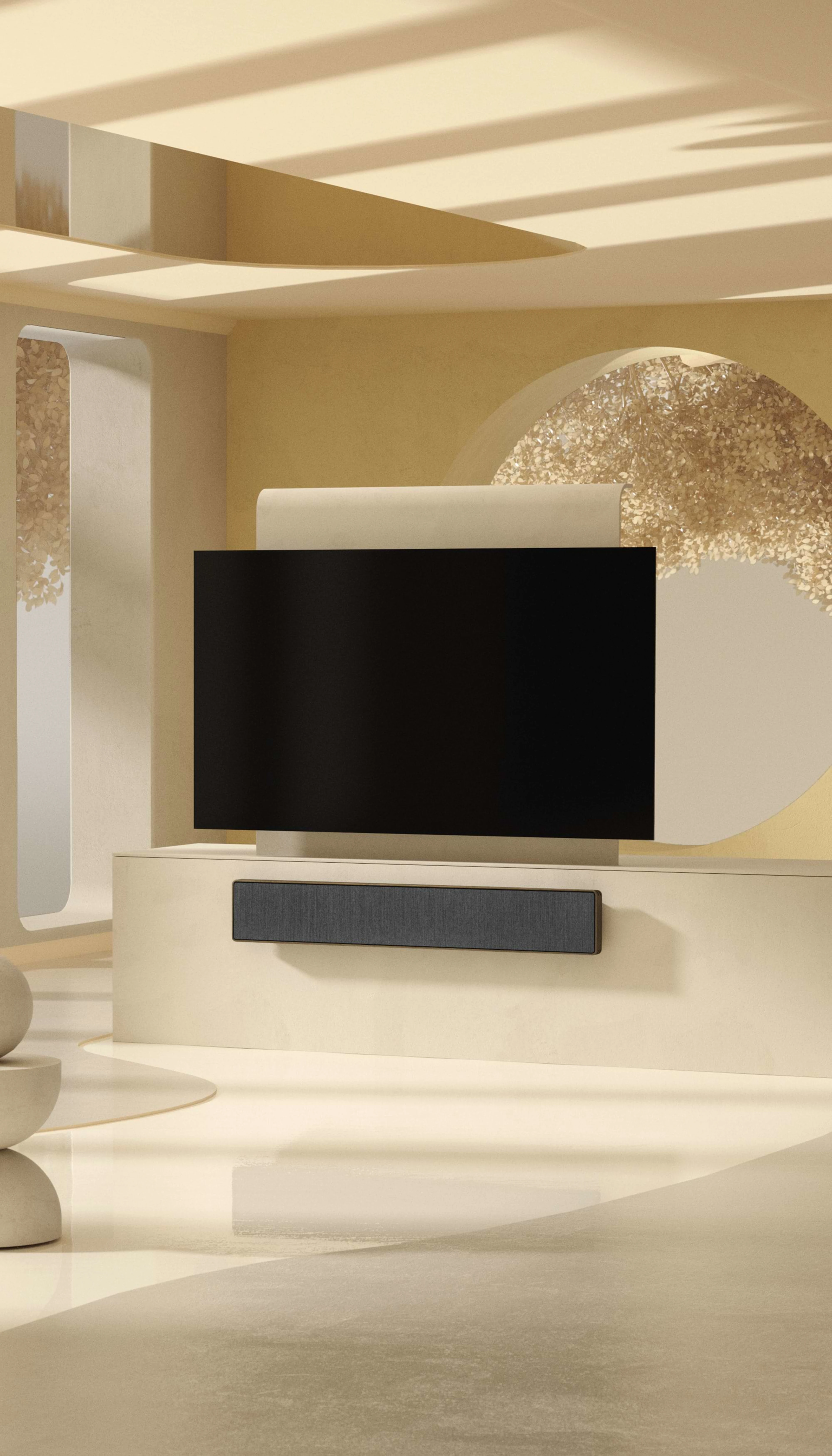 Beosound Stage in a grand living room