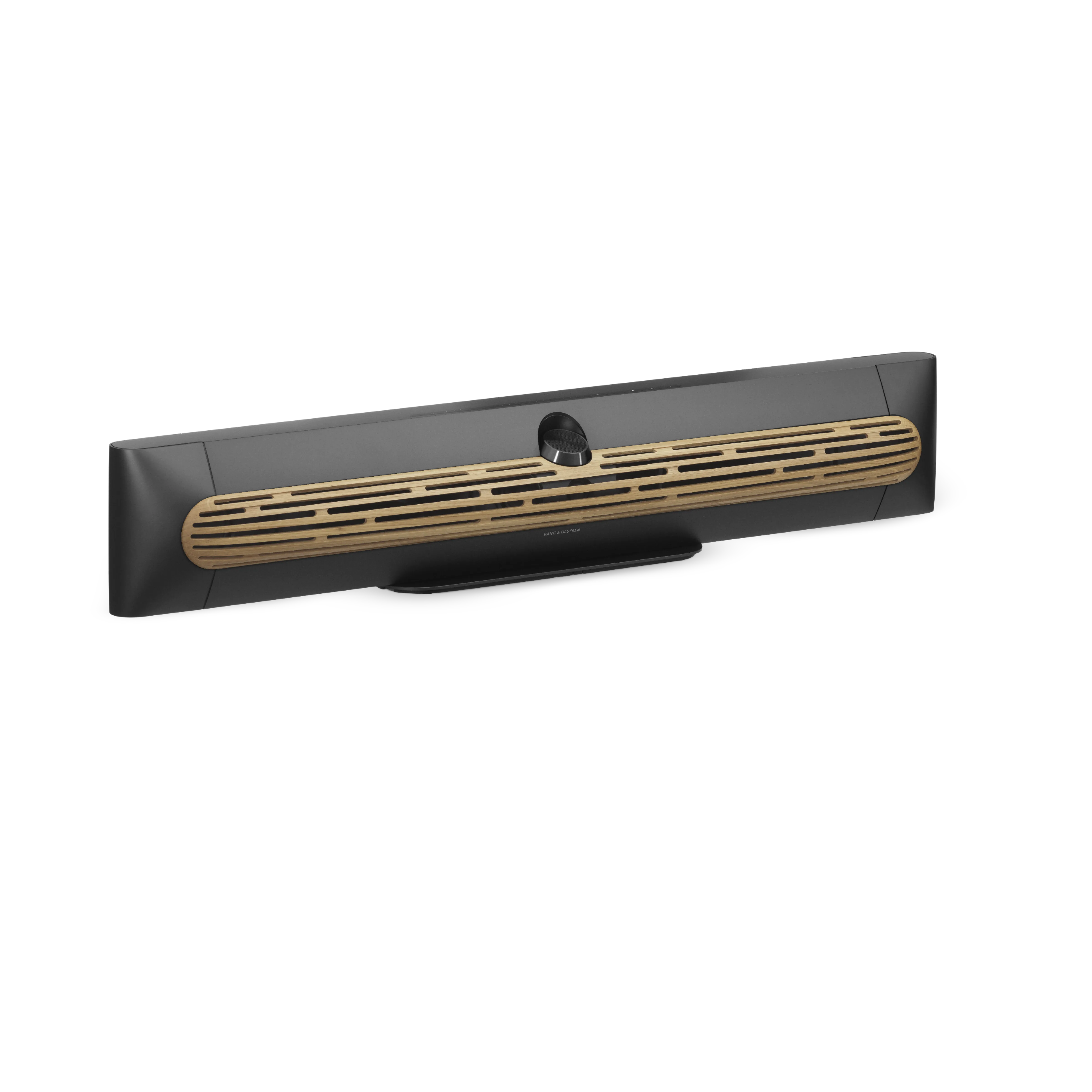 beosound premiere blackanthracite with oak cover