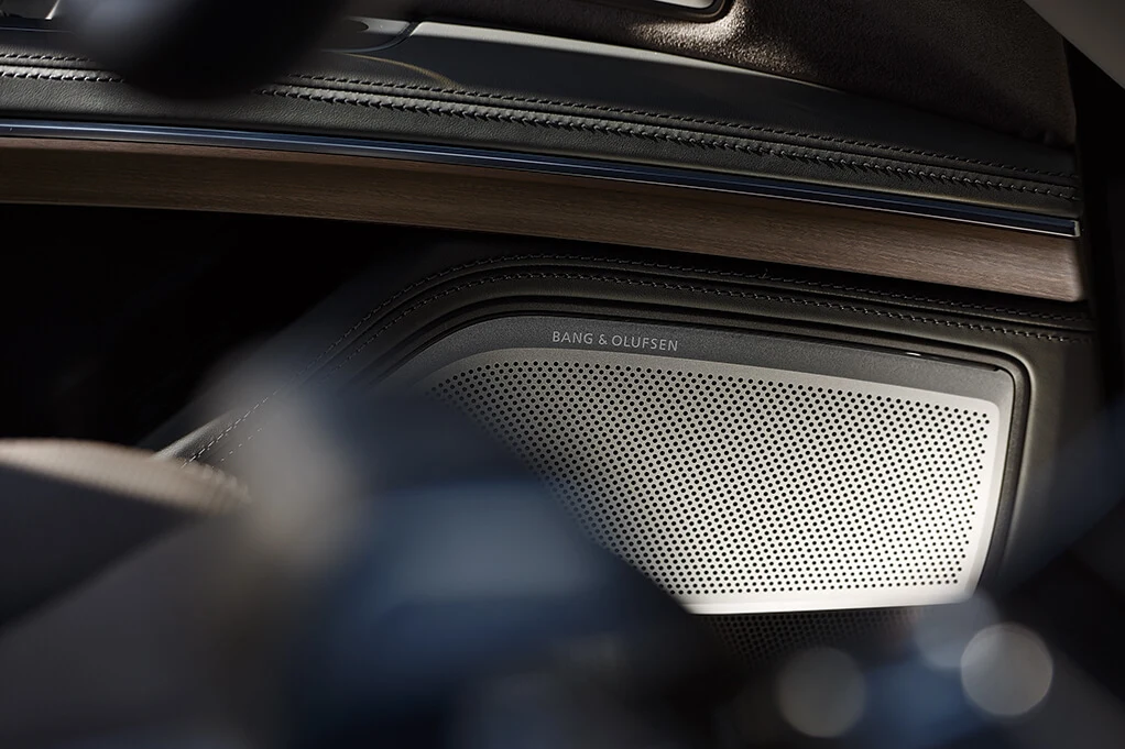 Image of the integrated speaker in Audi