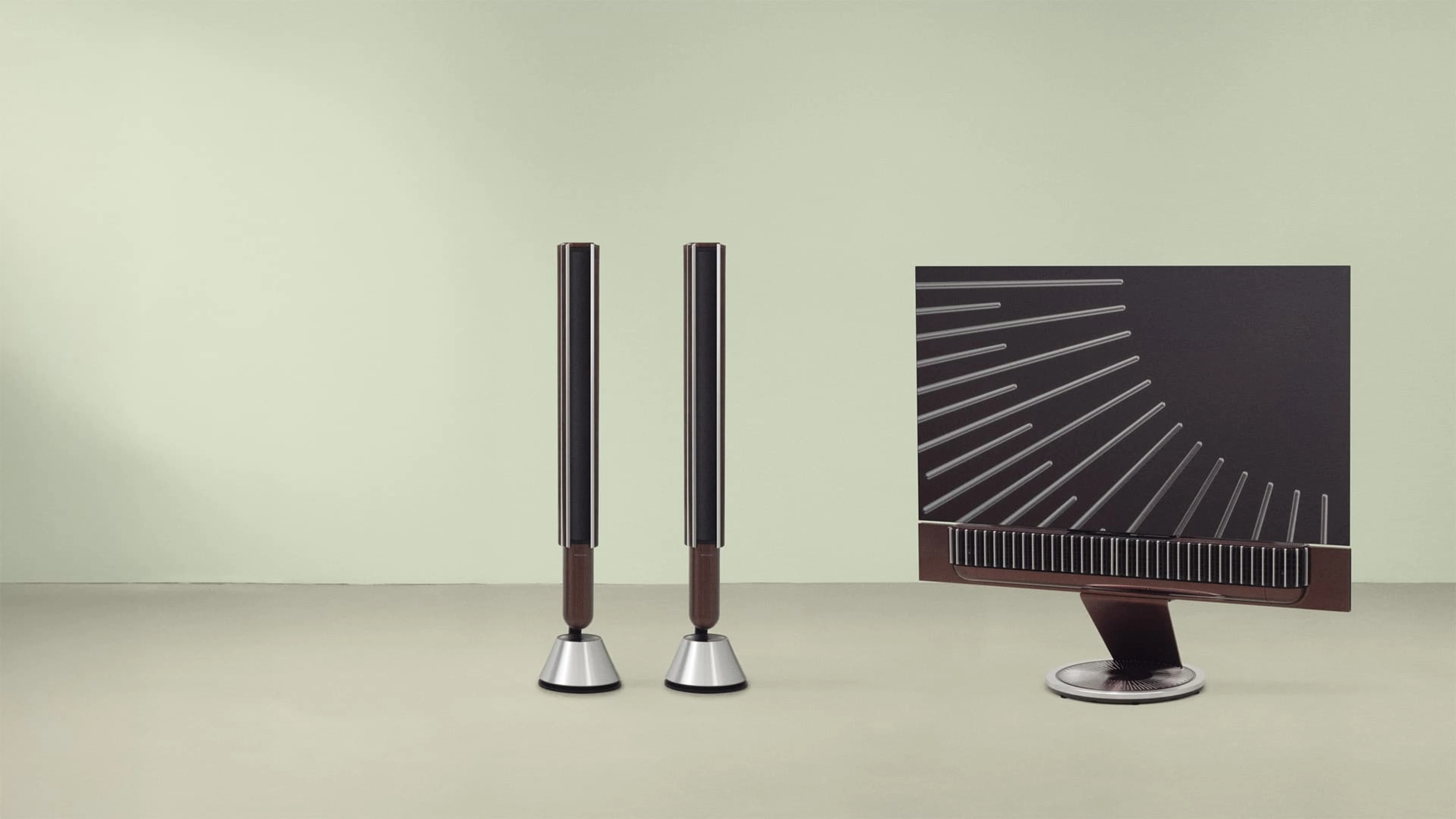 Art Deco Atelier Limited Editions Beovision Theatre television and Beolab 28 speaker