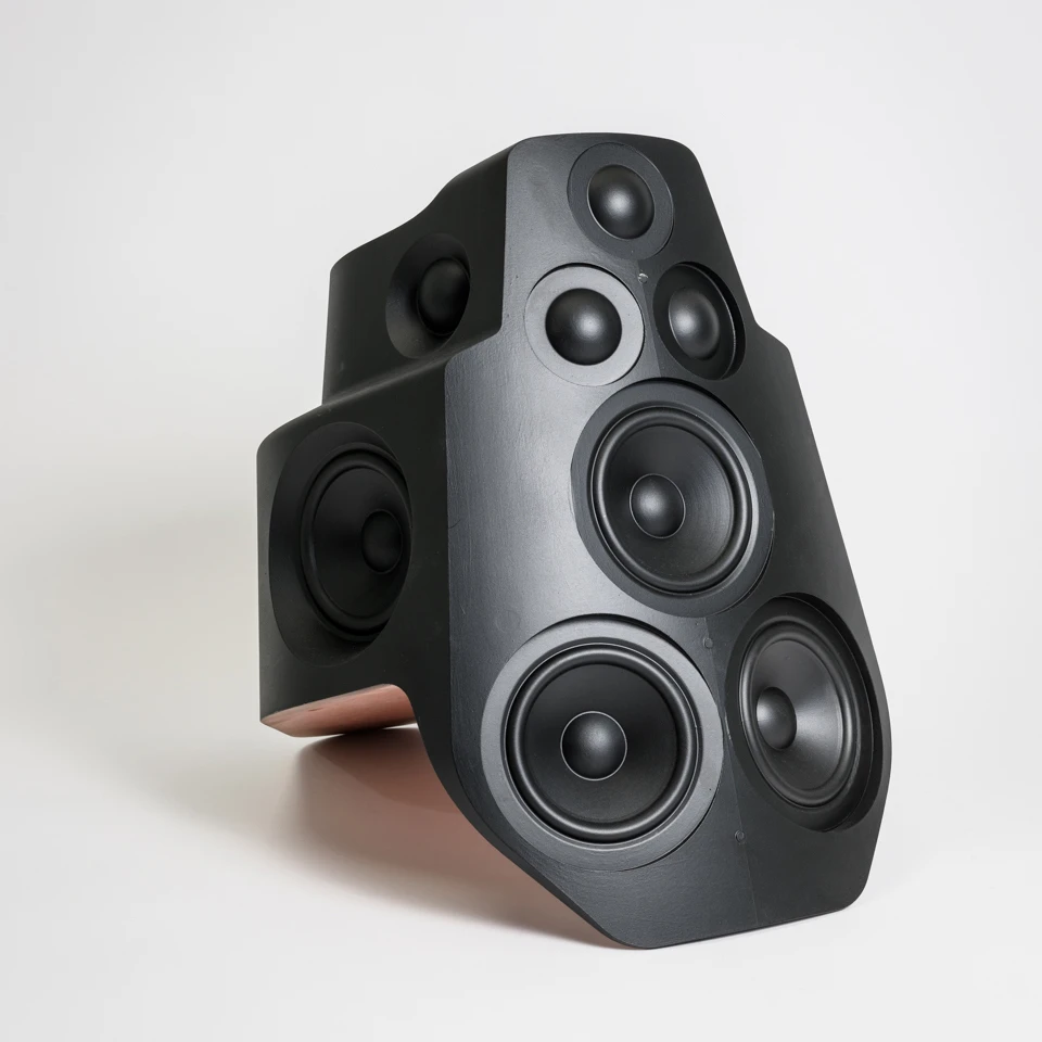 the top part of Beoplay 90 without the cover