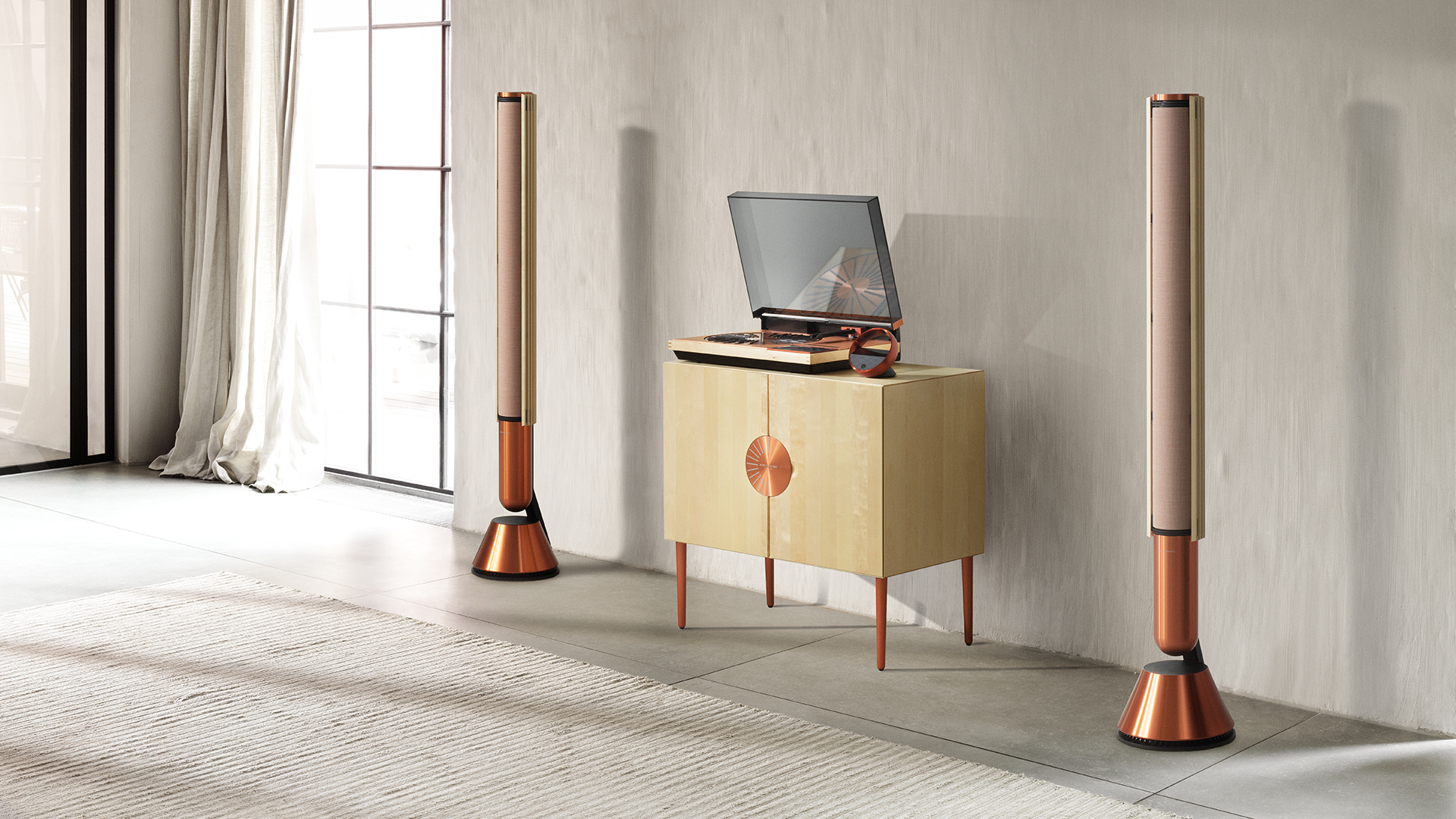 A Music Lover's Dream: Bang & Olufsen Speakers, in the Colors of