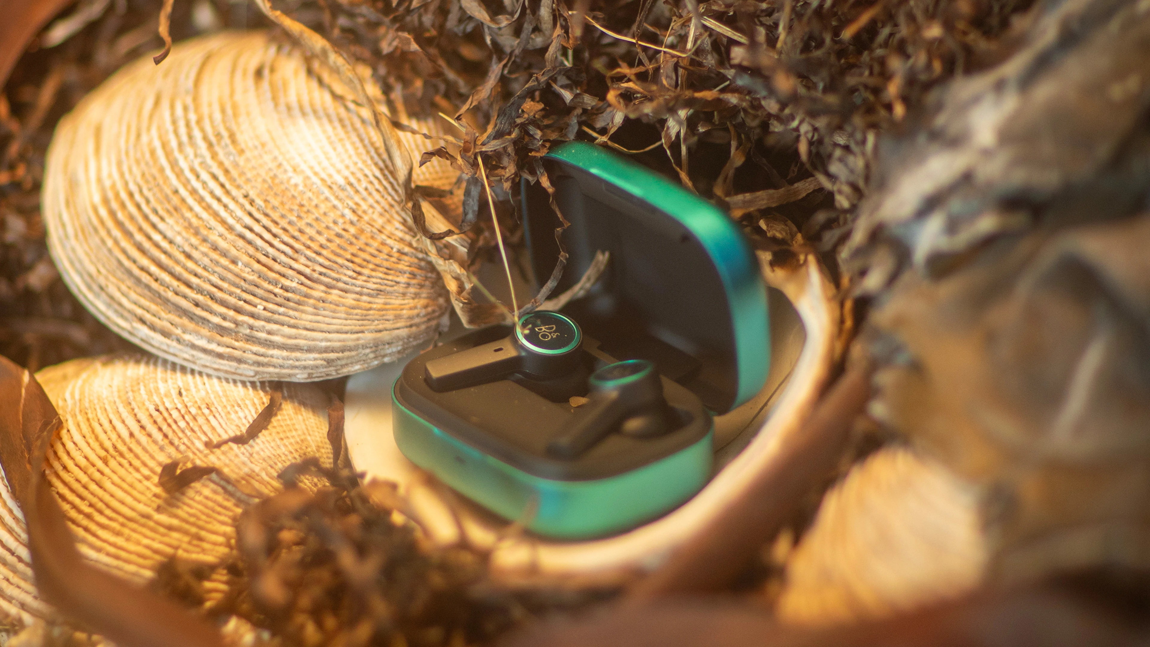 Green Beoplay Ex in Oyster shell