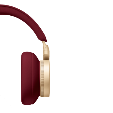 Beoplay H95 earcushions in Lunar Red