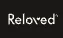 Reloved Tag - Black background