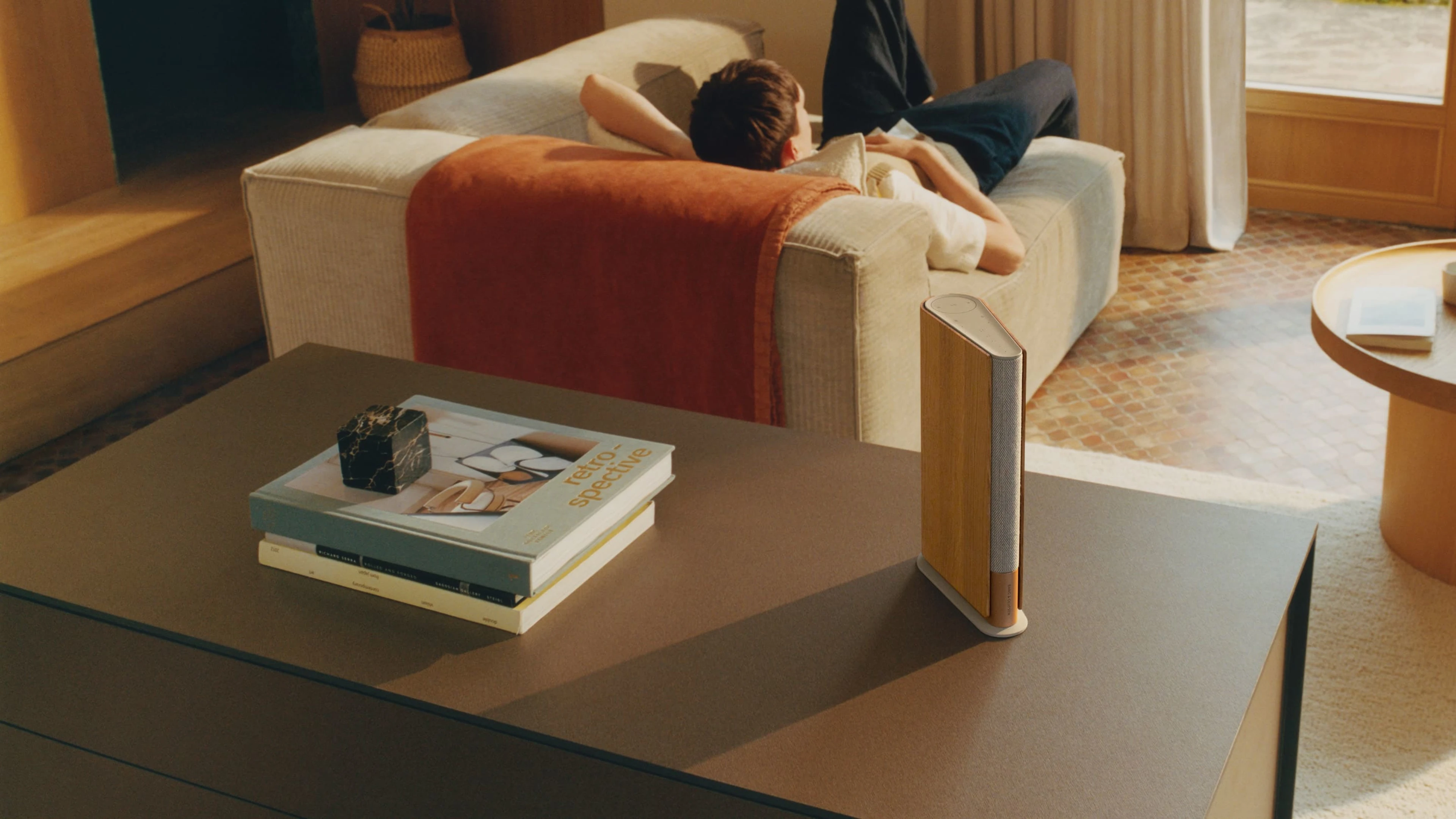 Beosound EMerge in a living room
