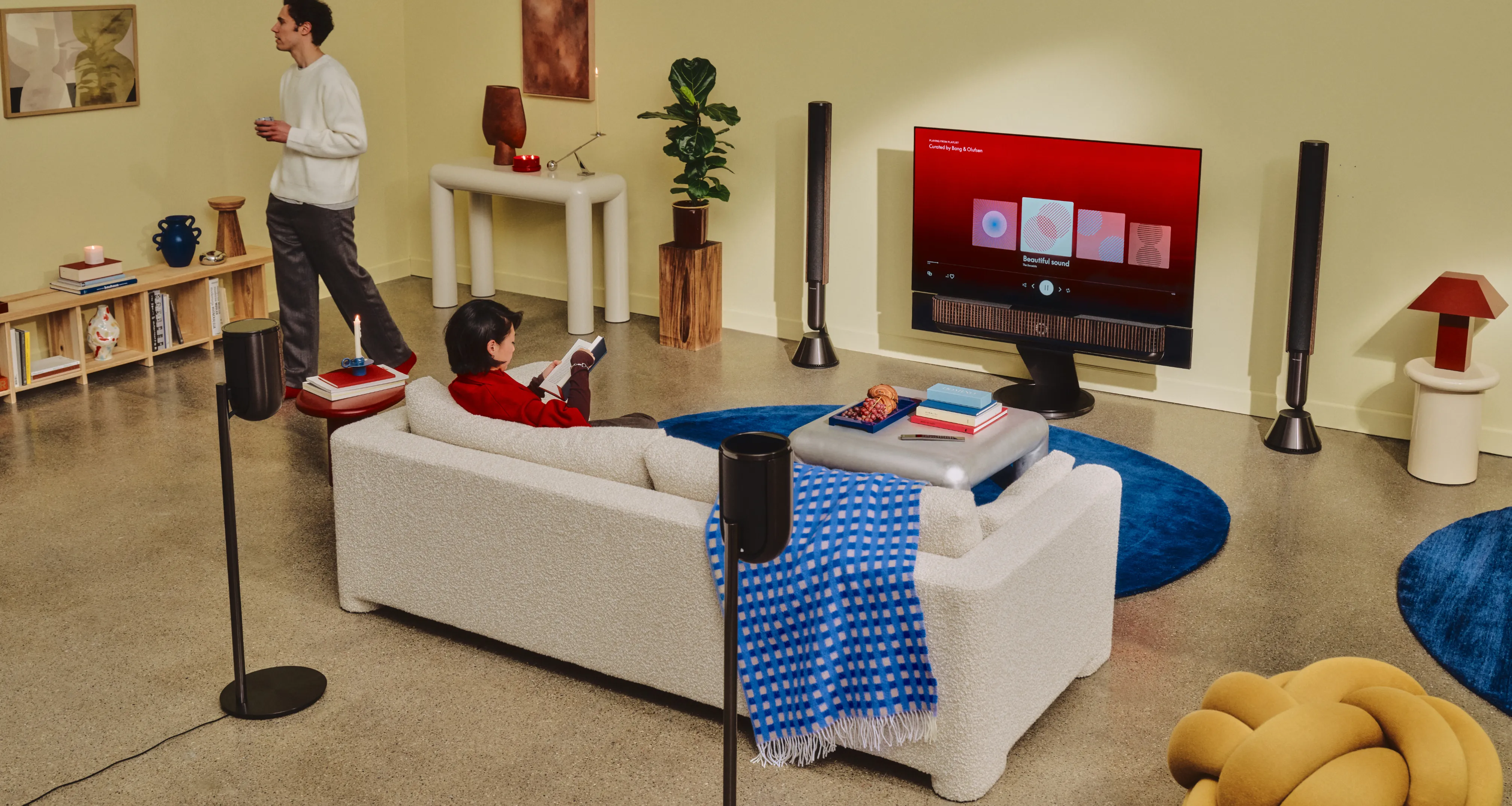 サラウンドサウンドスピーカー&ホームシアターシステム | B&O