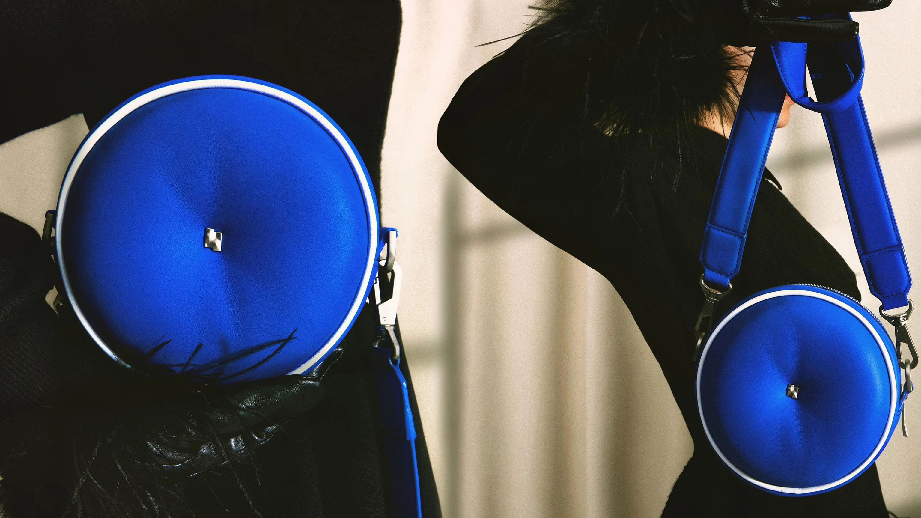 Beosound A1 speaker bag hanging
