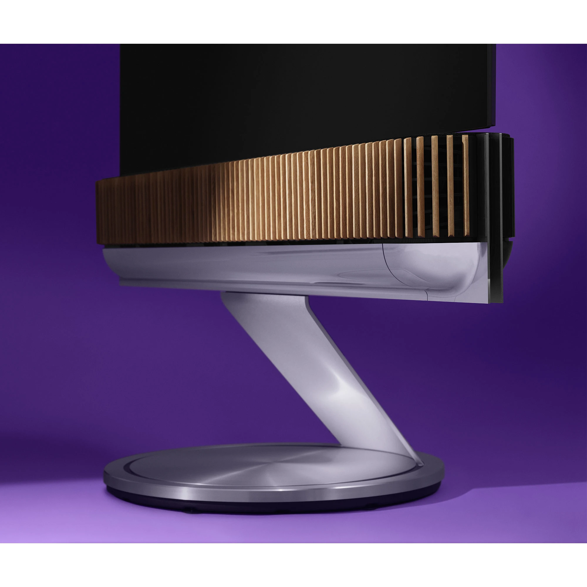 Beosound Theatre displayed in a purple room