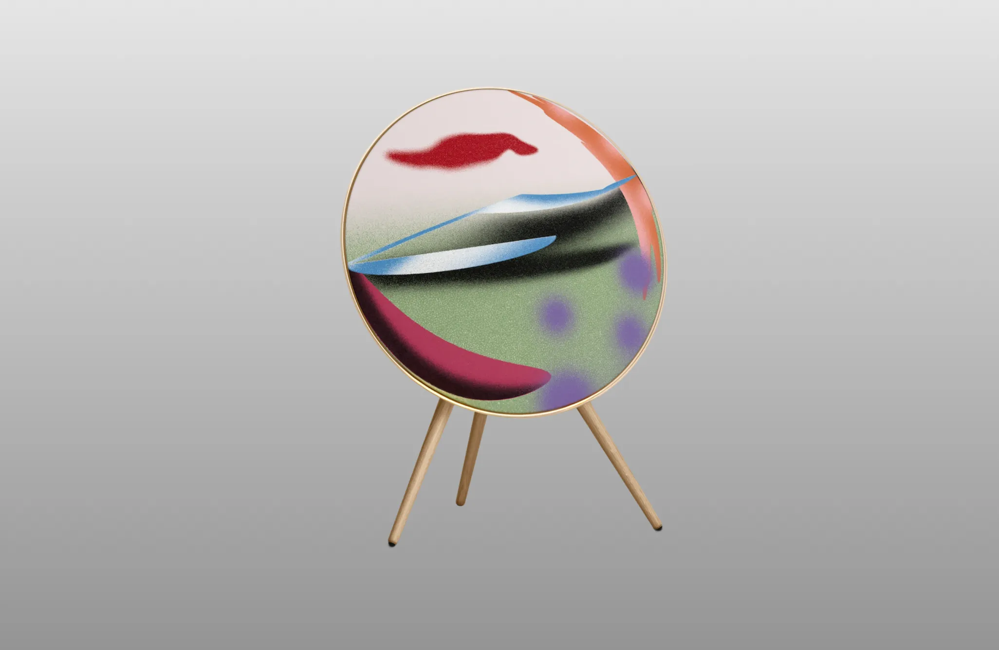 The Art of Beoplay A9, speaker covers as canvas - Bang & Olufsen