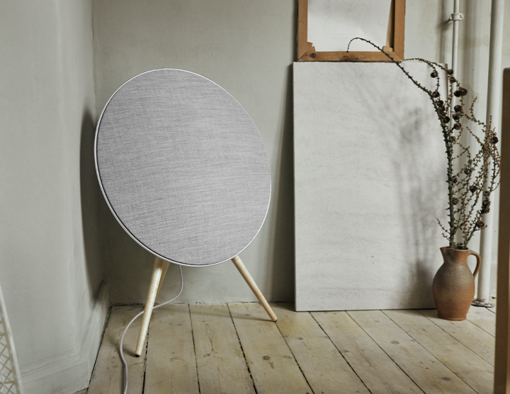 Beoplay A9 speaker in a living room