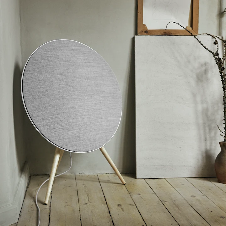 Beoplay A9 speaker in a living room