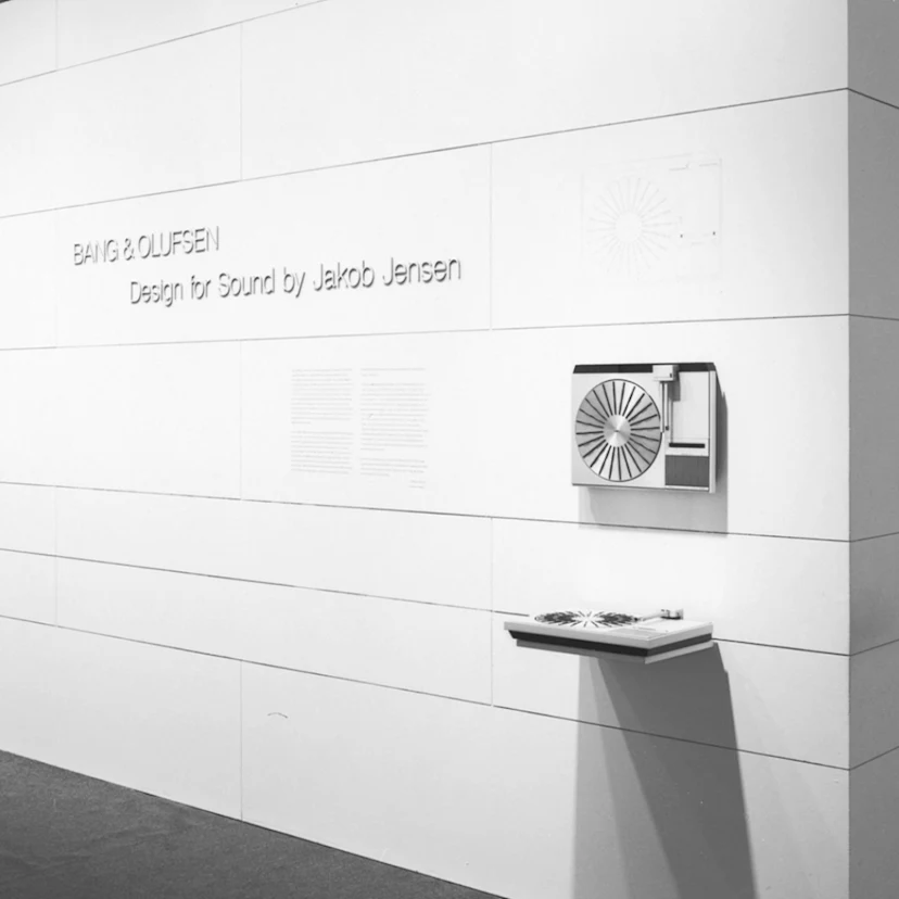 MoMa Museum displaying Beogram