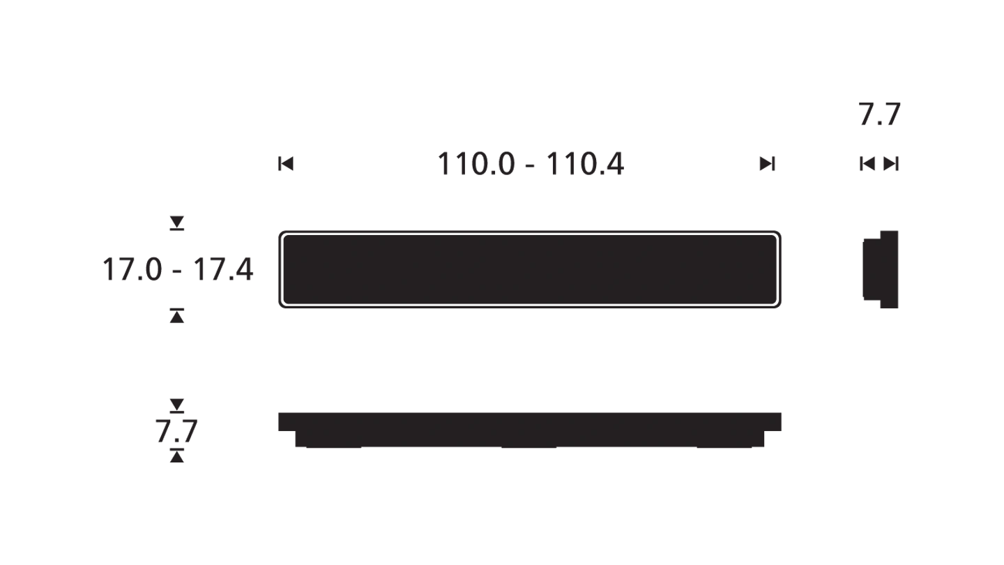 Beosound Stage - maattekening