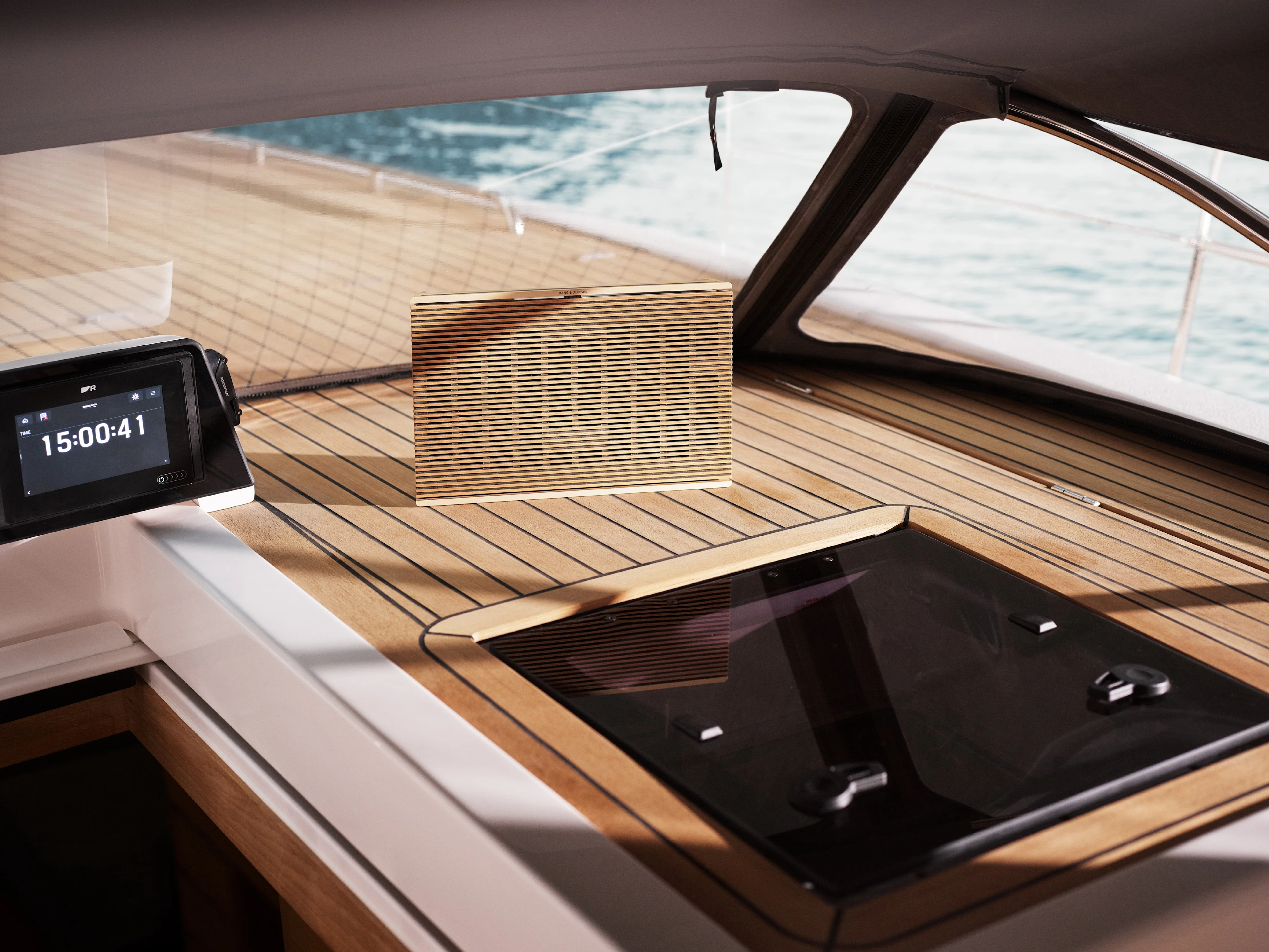 Beosound Level displayed on a Yacht
