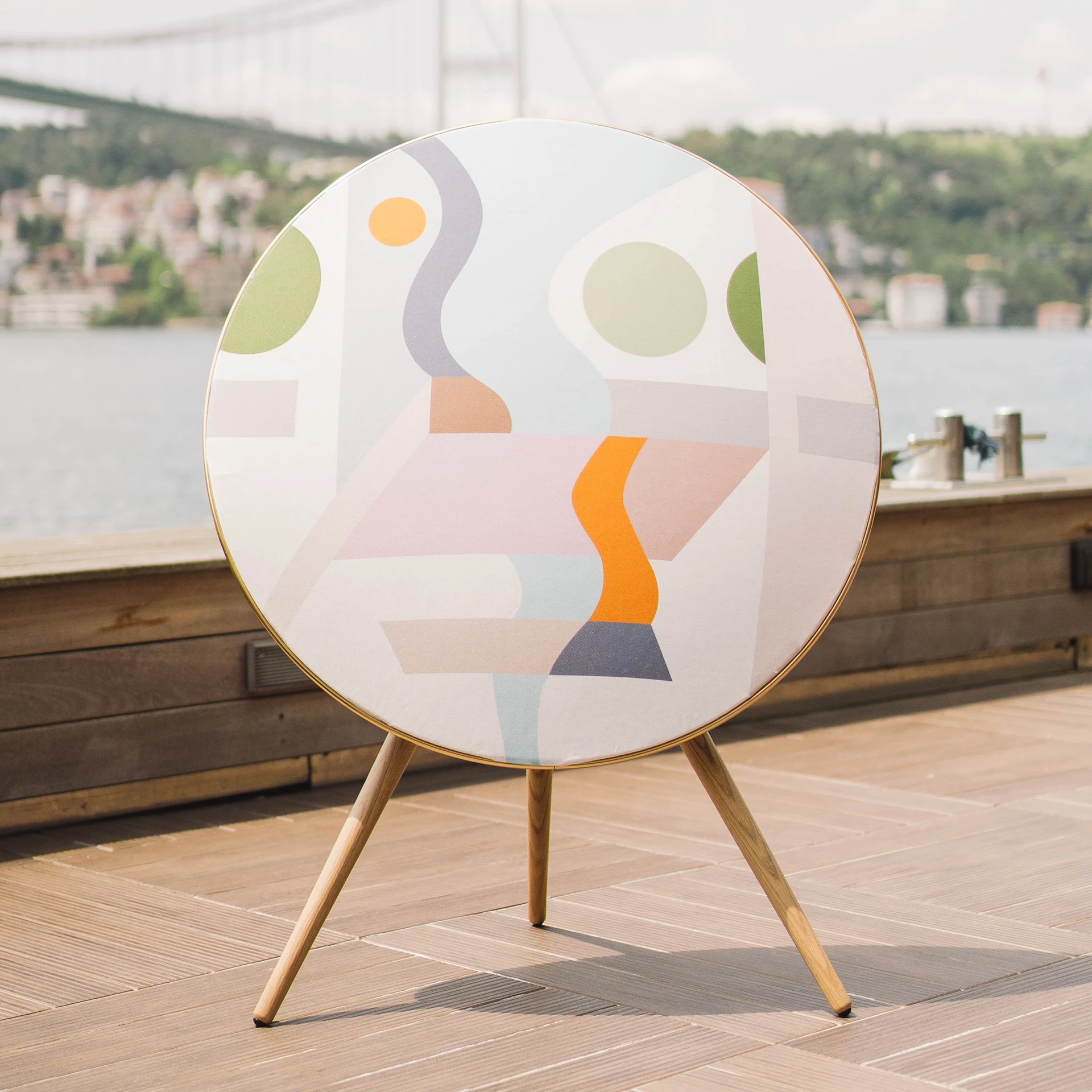 Art of A9 cover on Beosound A9