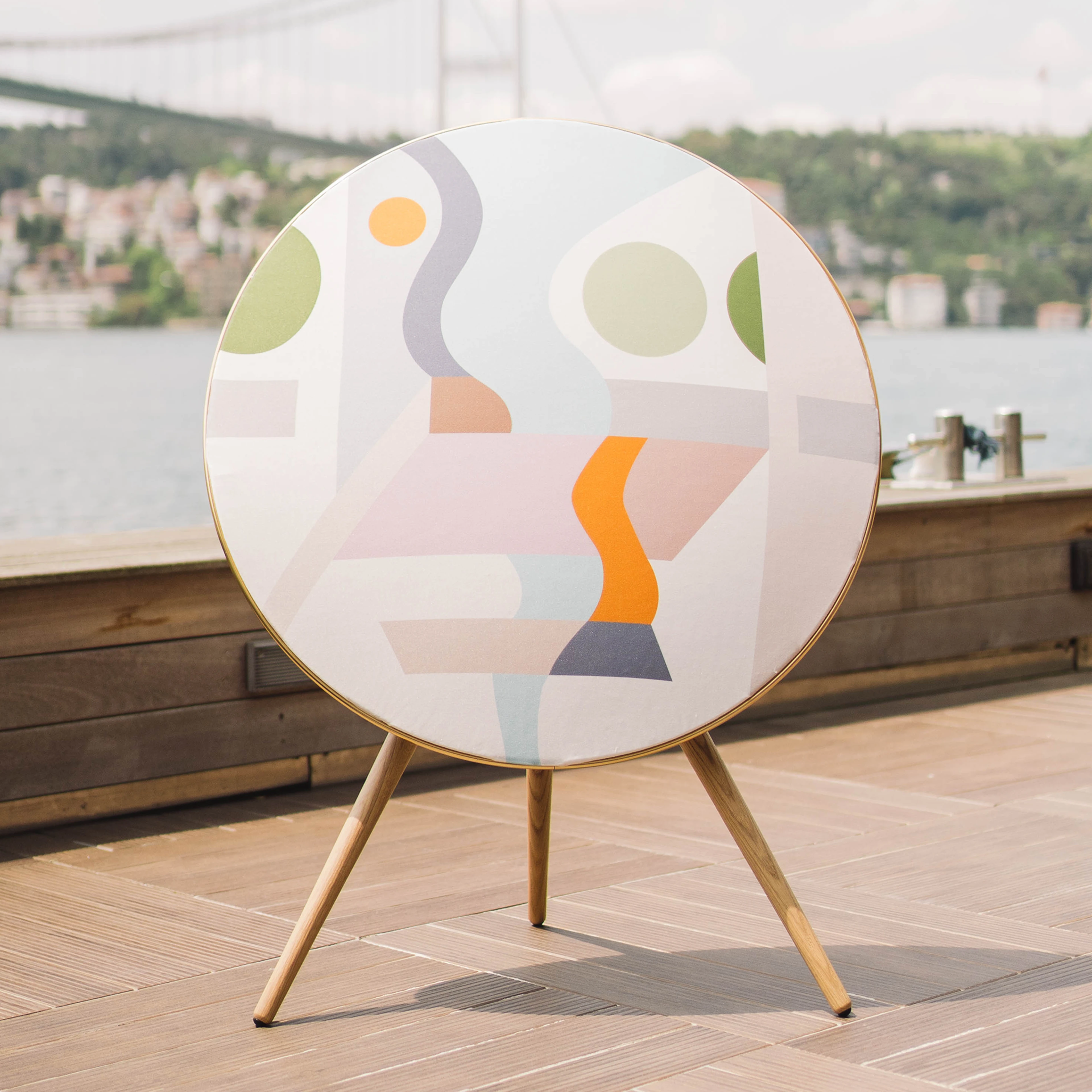 Art of A9 cover on Beosound A9