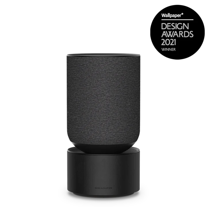 duvar kağıdı tasarımı ödül logosu ile beosound dengesi siyah meşe
