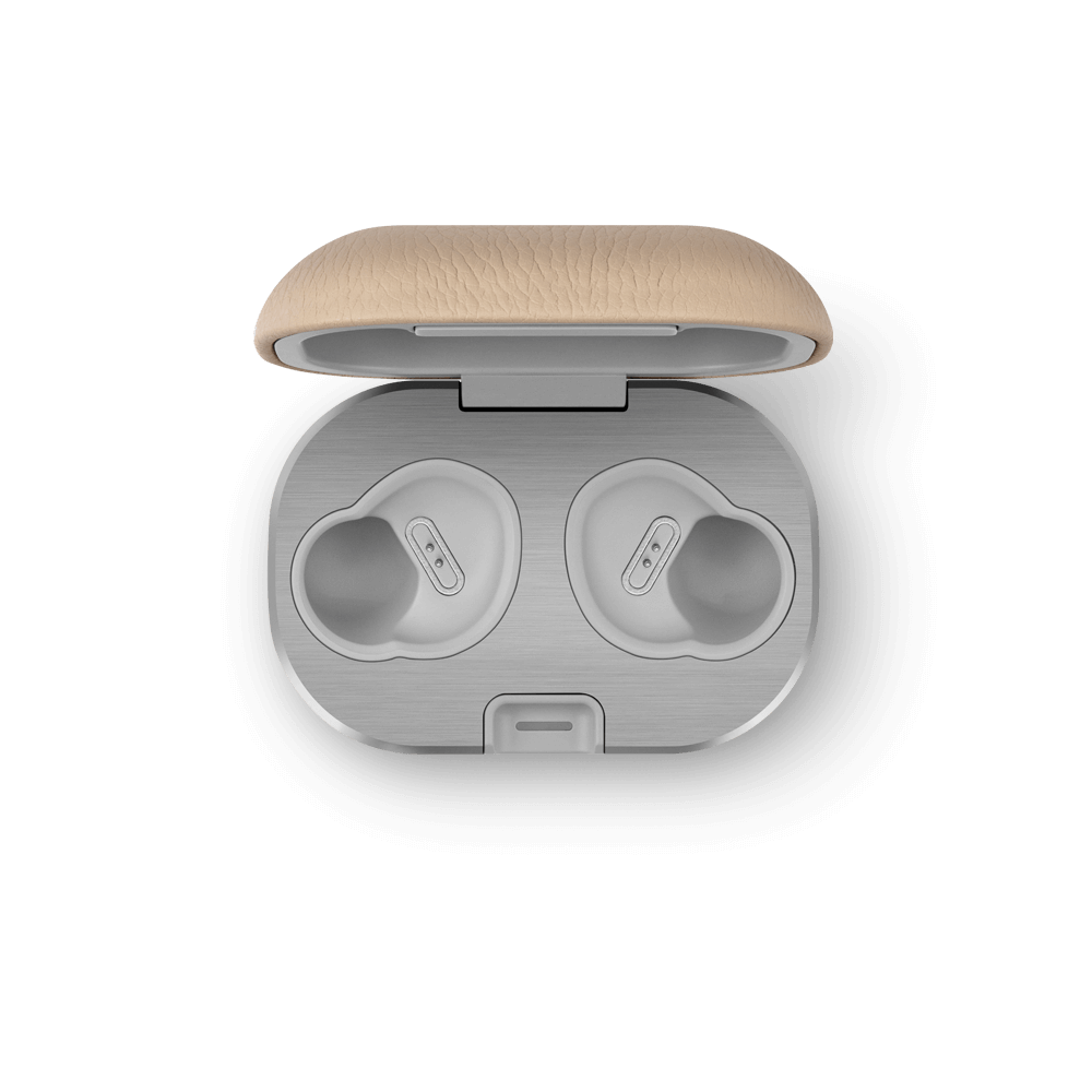 Shop Bang & Olufsen Beoplay E8 2.0 Charging Case In Natural