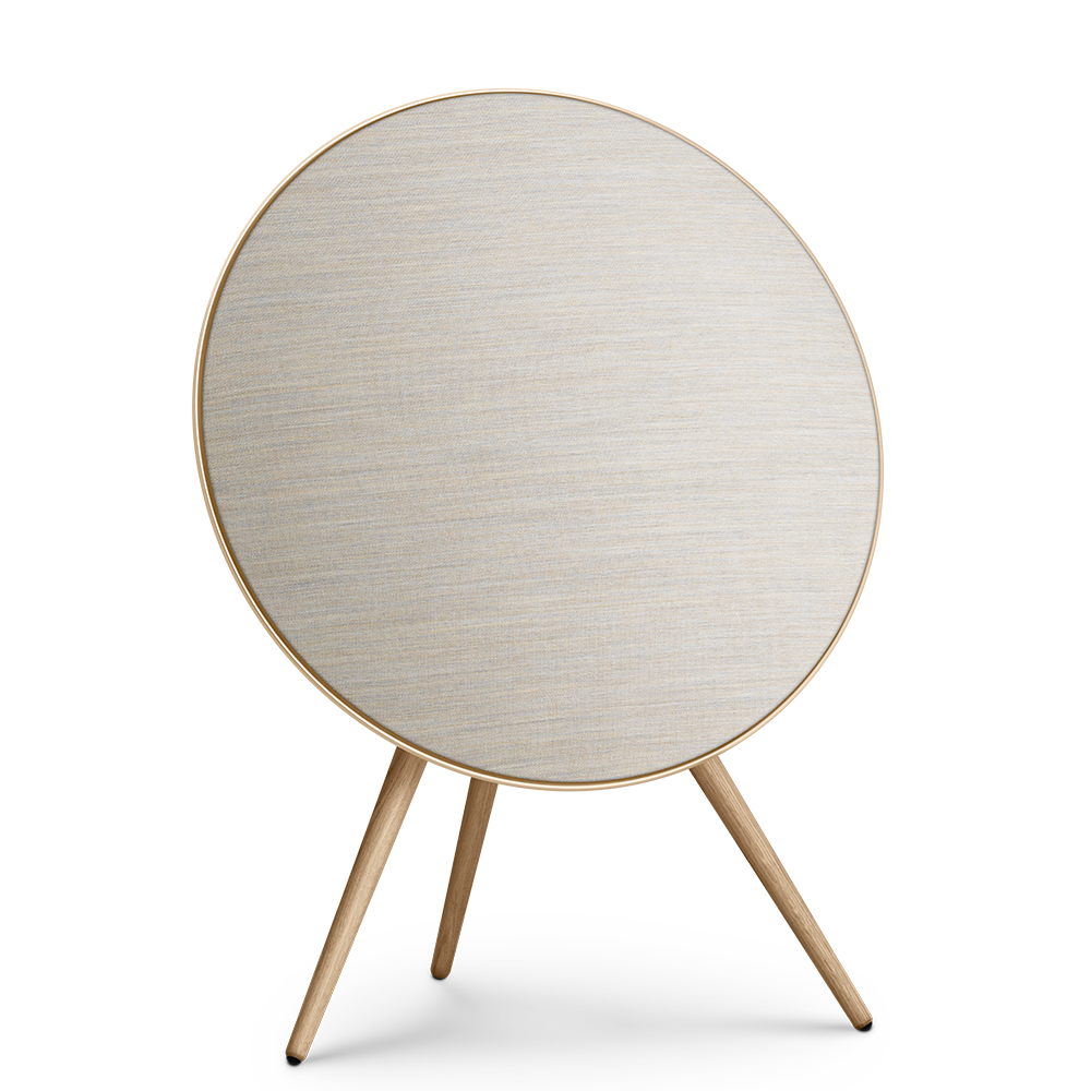 Jonge dame wees stil bezorgdheid Google アシスタント内蔵 Beoplay A9 | B&O