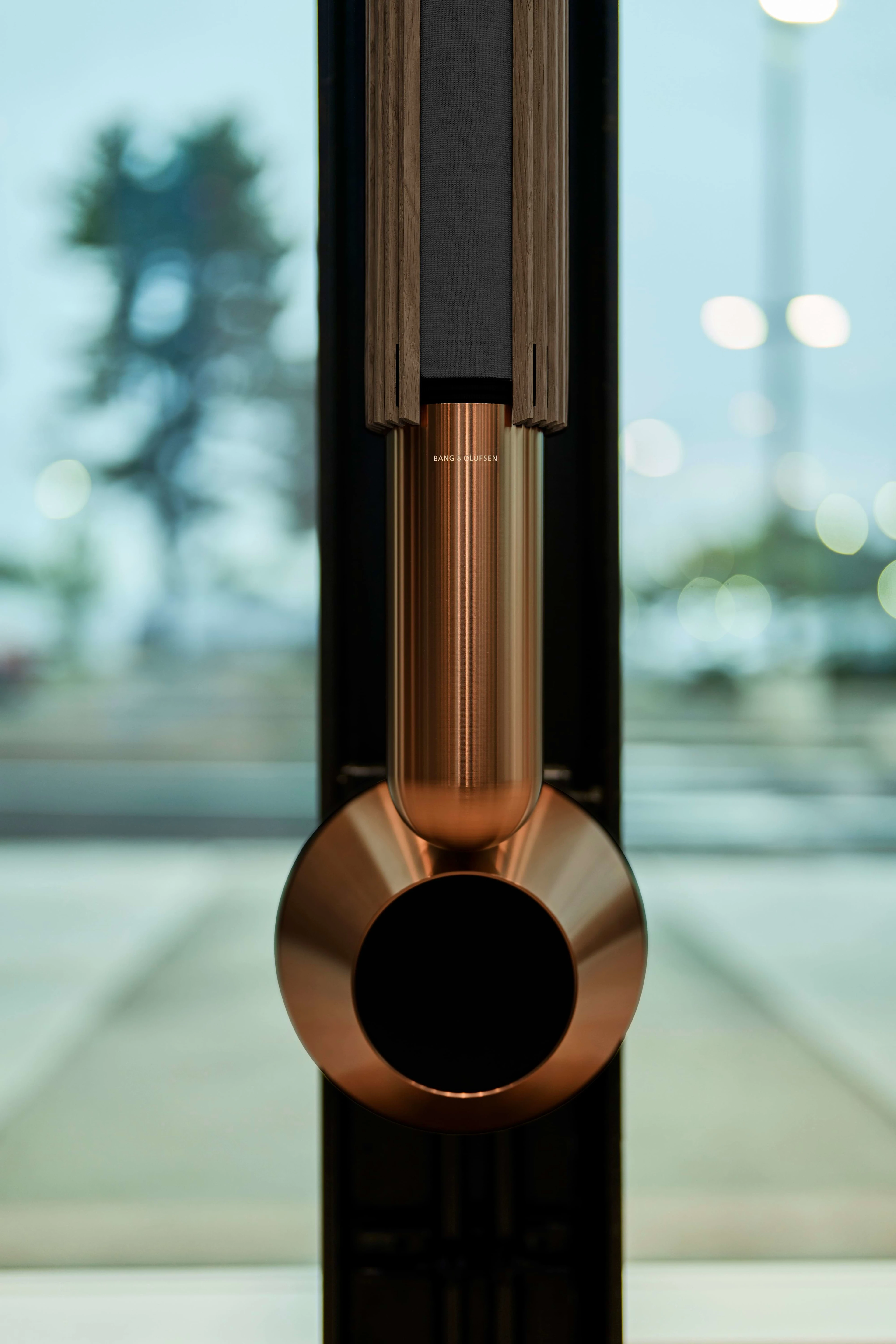 Beolab 18 displayed on a wall