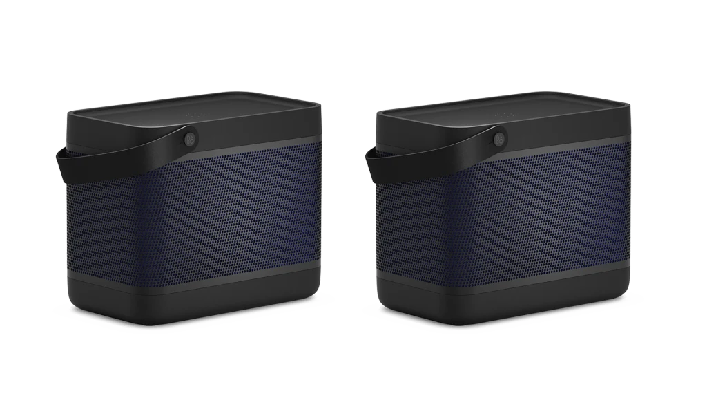 Pair two Beolit 20 speakers for stereo sound