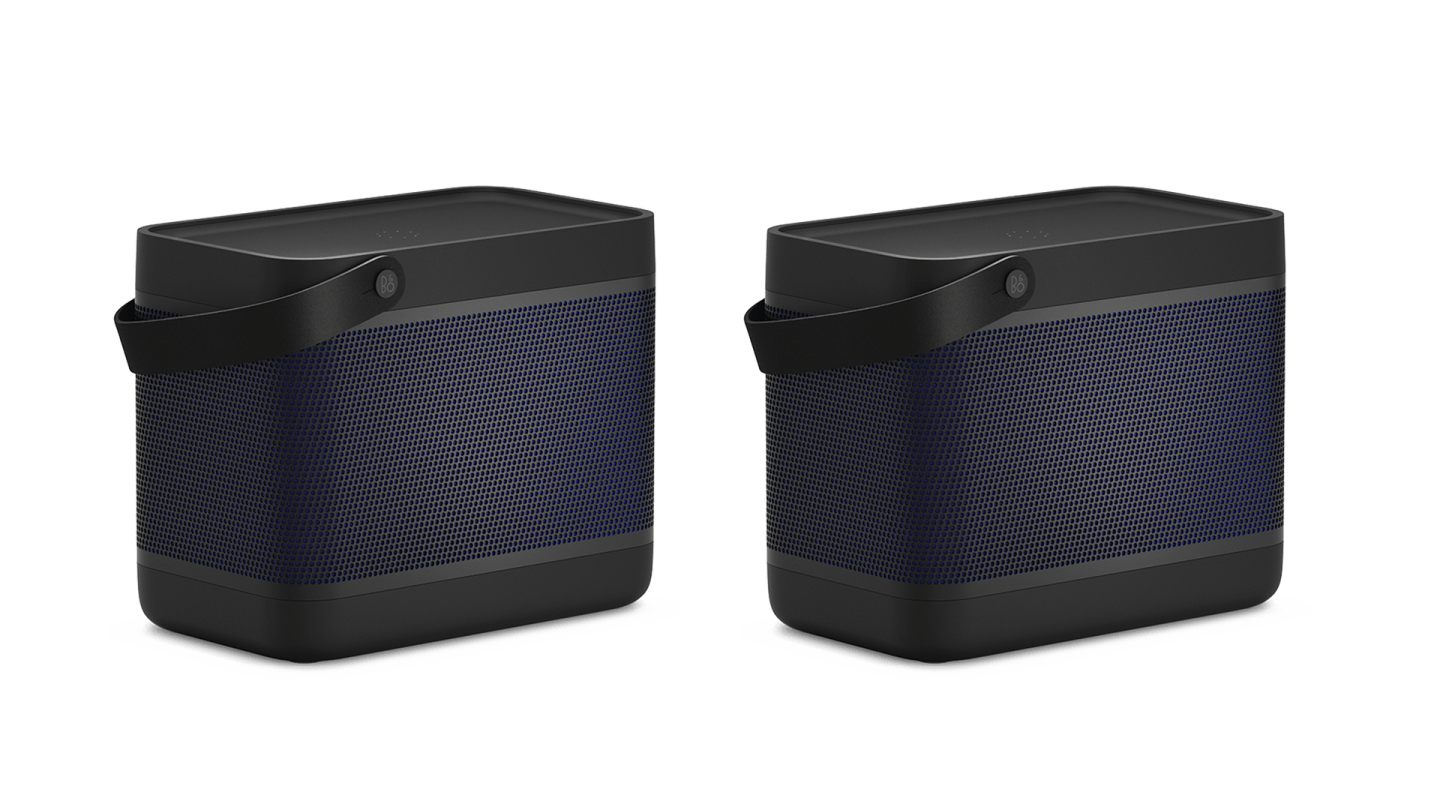 Pair two Beolit 20 speakers for stereo sound