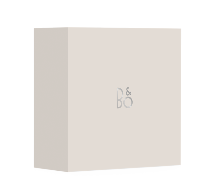 Image of the Beosound A1 3rd Gen headphones packaging box