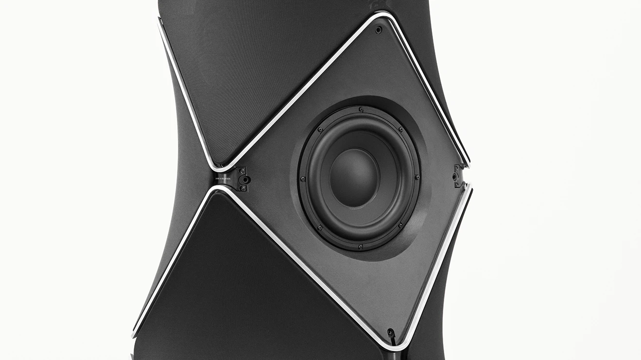 Beolab 90 speaker under the hood center