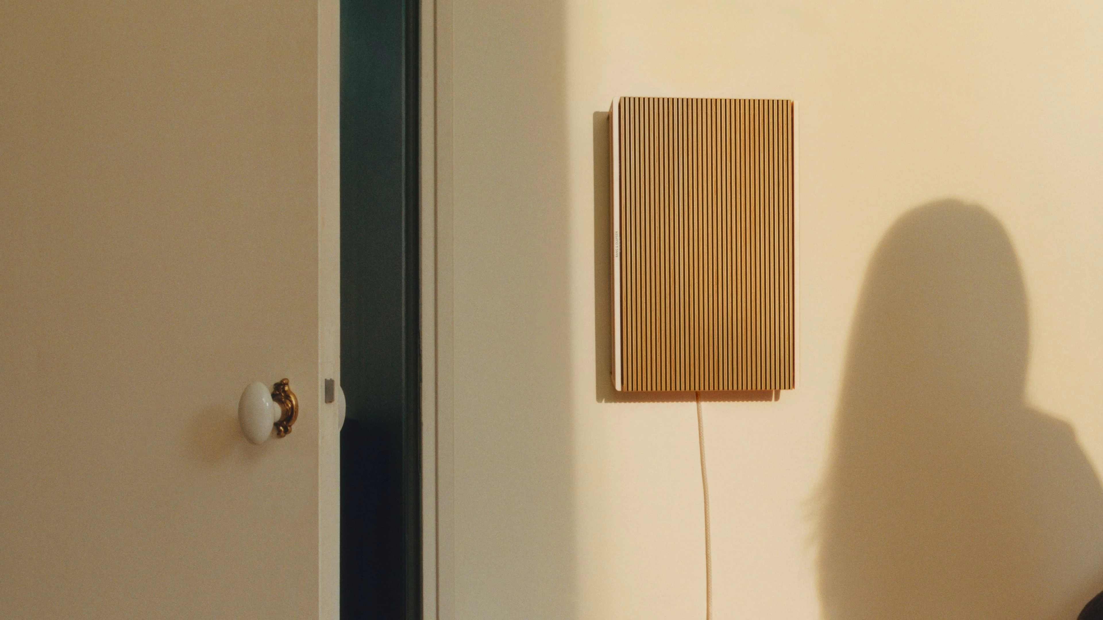 Beosound Level hanging on wall