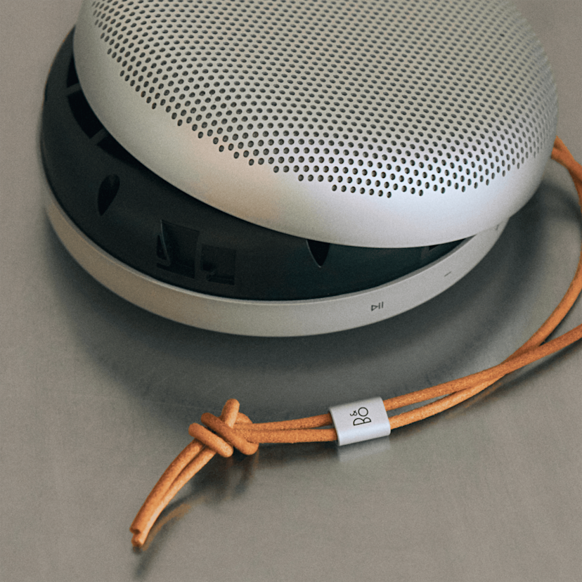 Beosound A1 3rd Gen displaying the removable cover