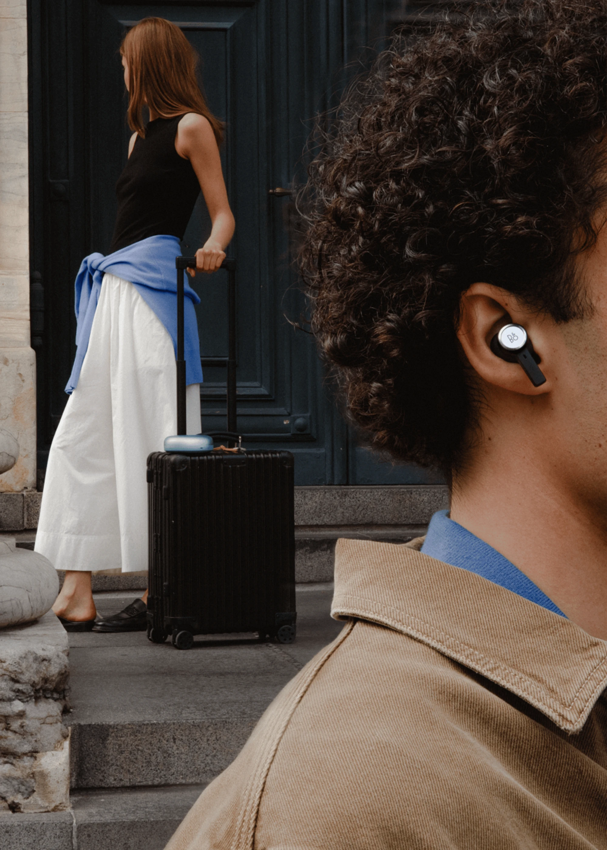 Beoplay Eleven being worn