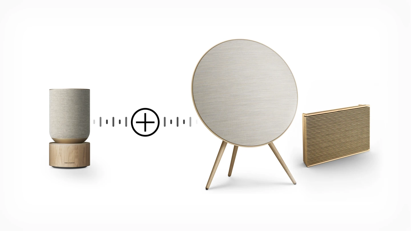 Add a beoplay A9 and Beosound level