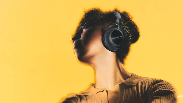 A girl dances with hx in black on