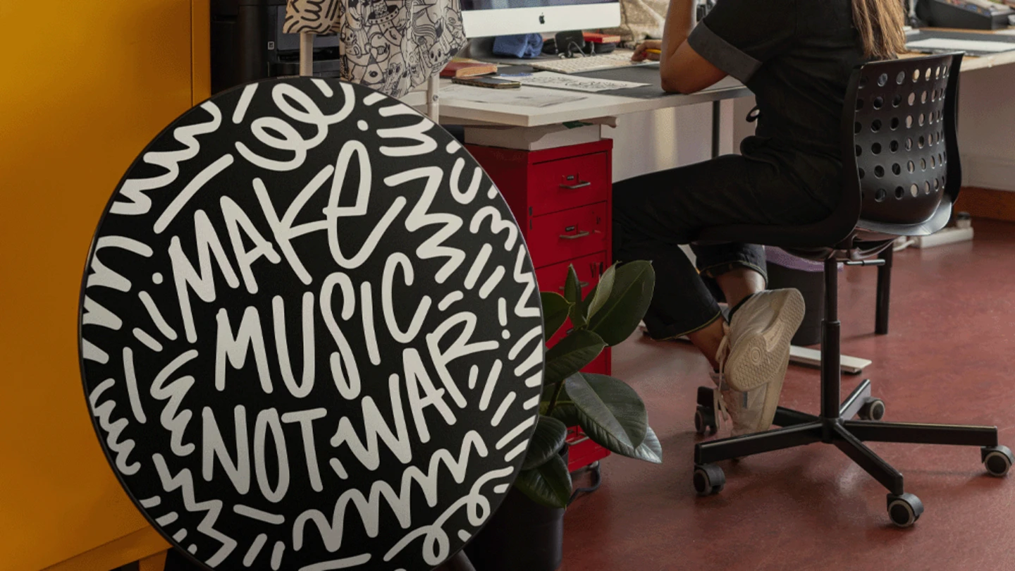 A canvas for your music