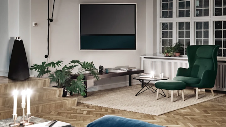 Beolab 20 speaker in livingroom settings