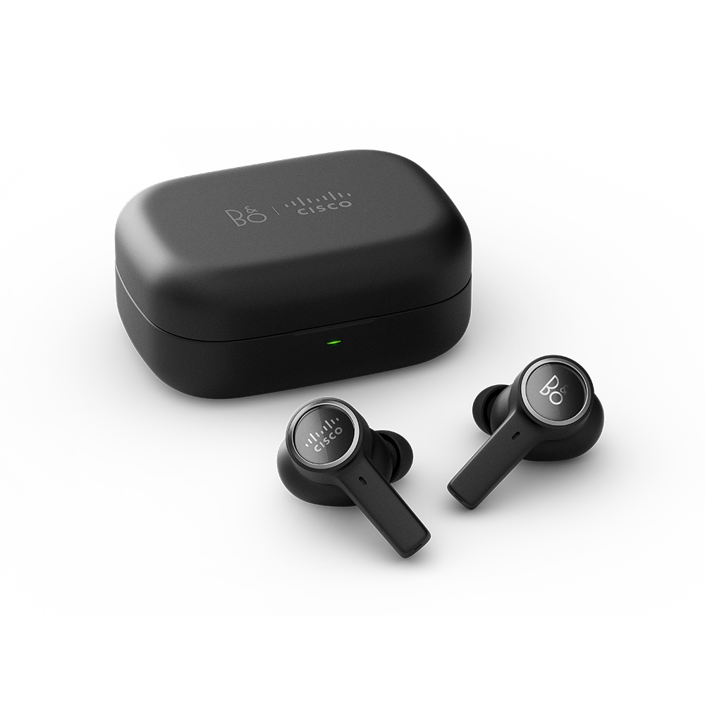 Product - Cisco 950 - Black Anthracite - Earbuds with case