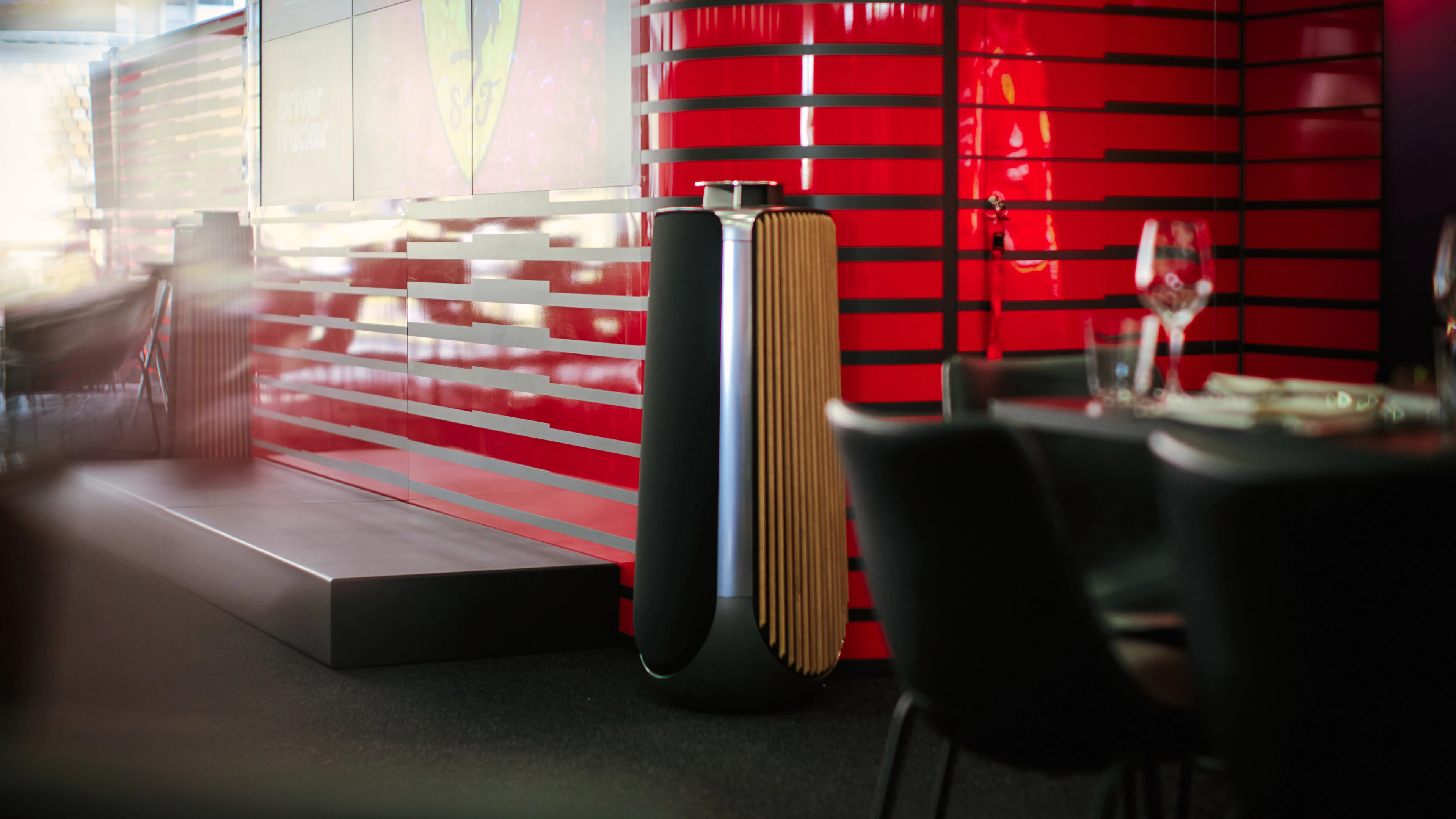 Beolab 50 in the Ferrari Paddock Club