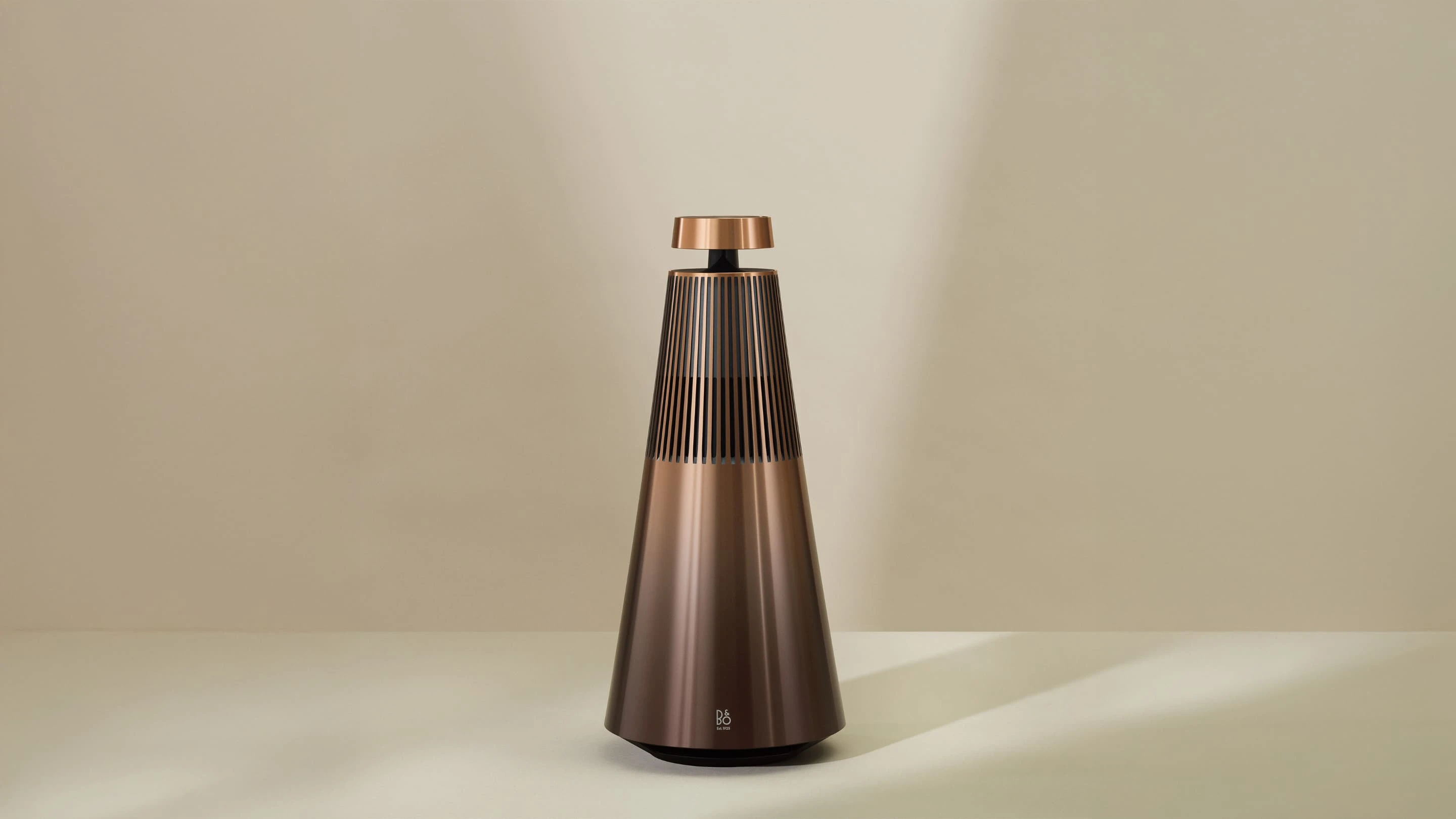 Image of the limited edition Beosound 2 Gradient Collection, variant Baritone in brown hues