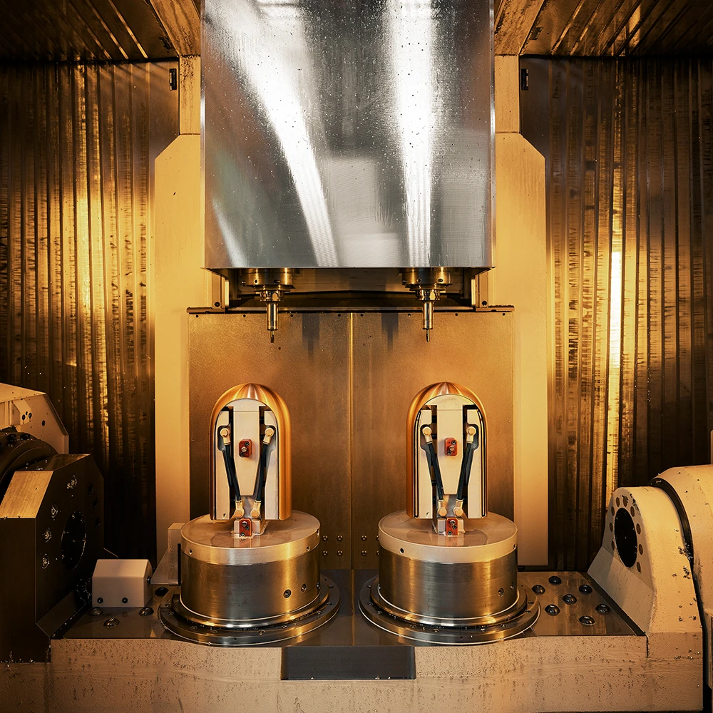 Beolab 8 undergoing an anodisation treatment