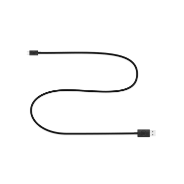 Cable USB-C a USB-A Negro 1