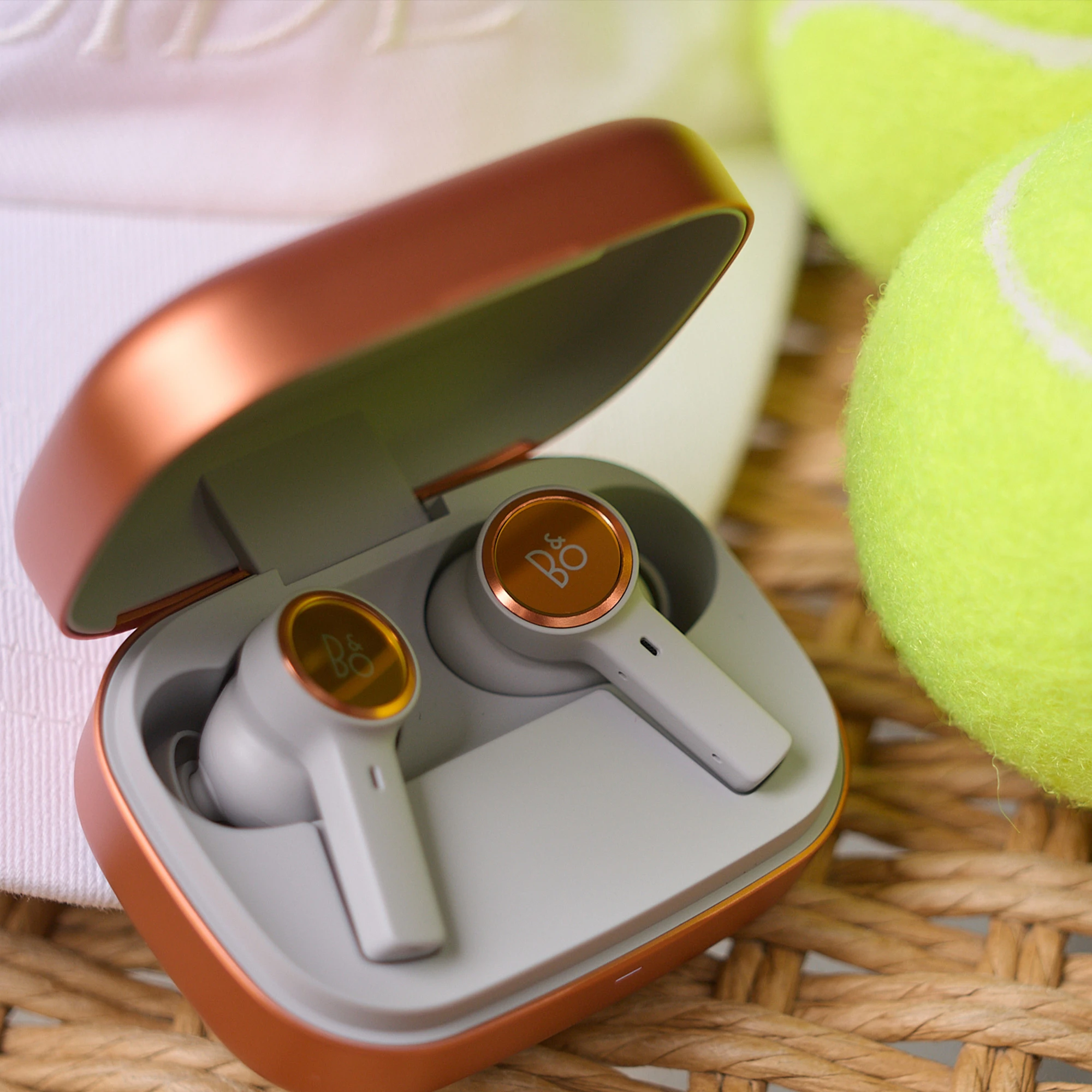 Beoplay Eleven Copper with Tennis Balls