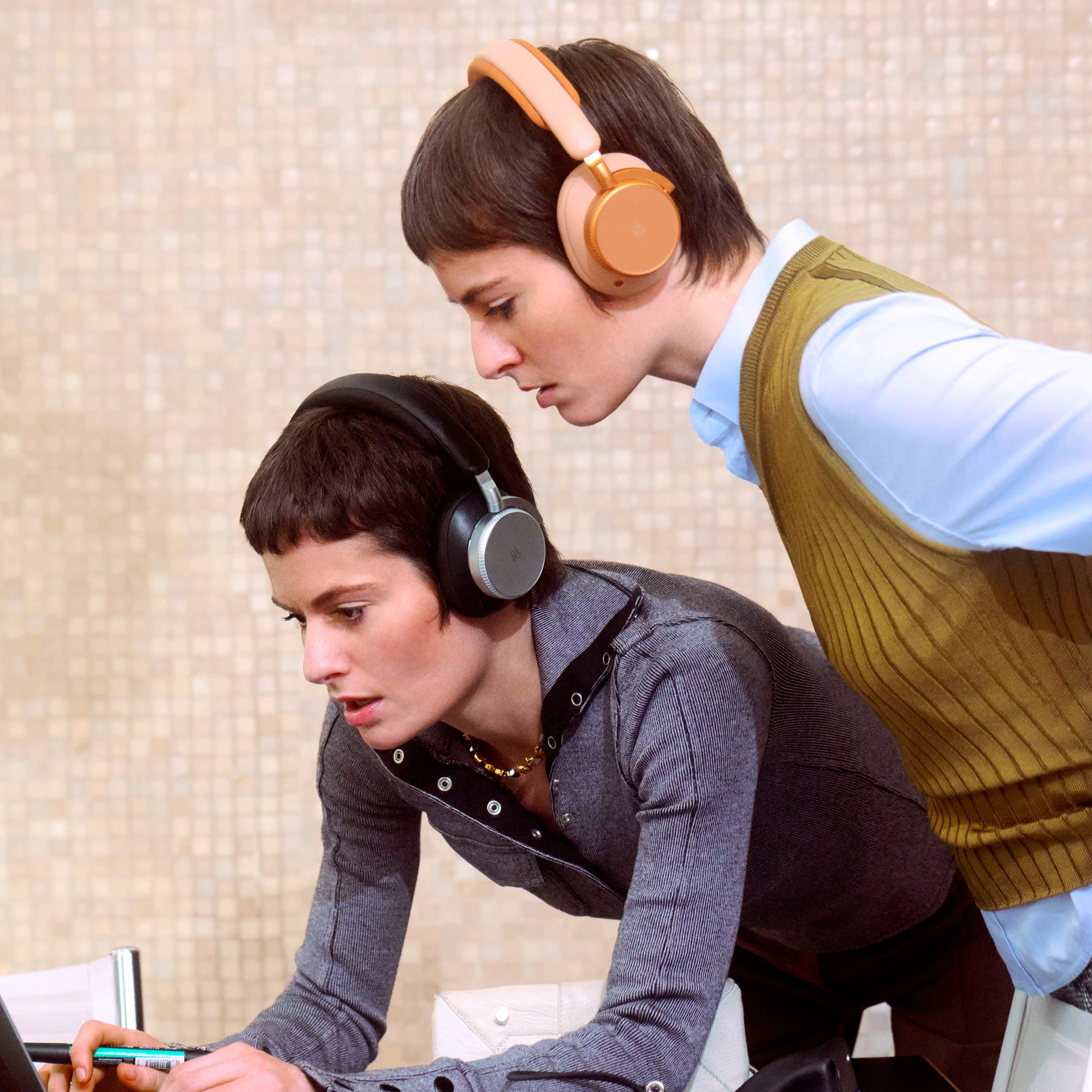 Medea sisters in their office in Milano