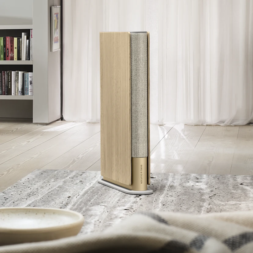 Configuration des haut-parleurs de l’enceinte ultra-mince Beosound Emerge