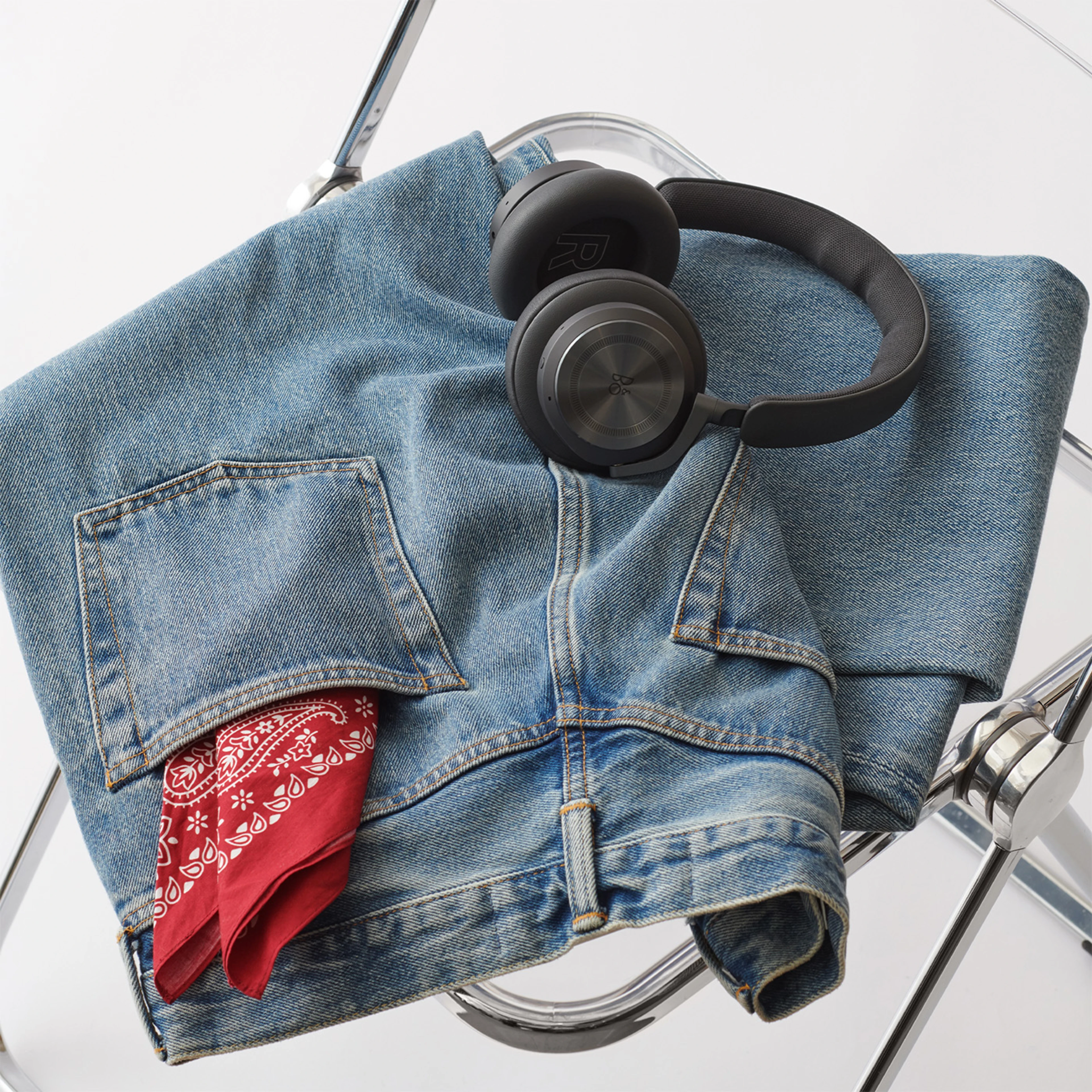 Beoplay HX on Blue Denim